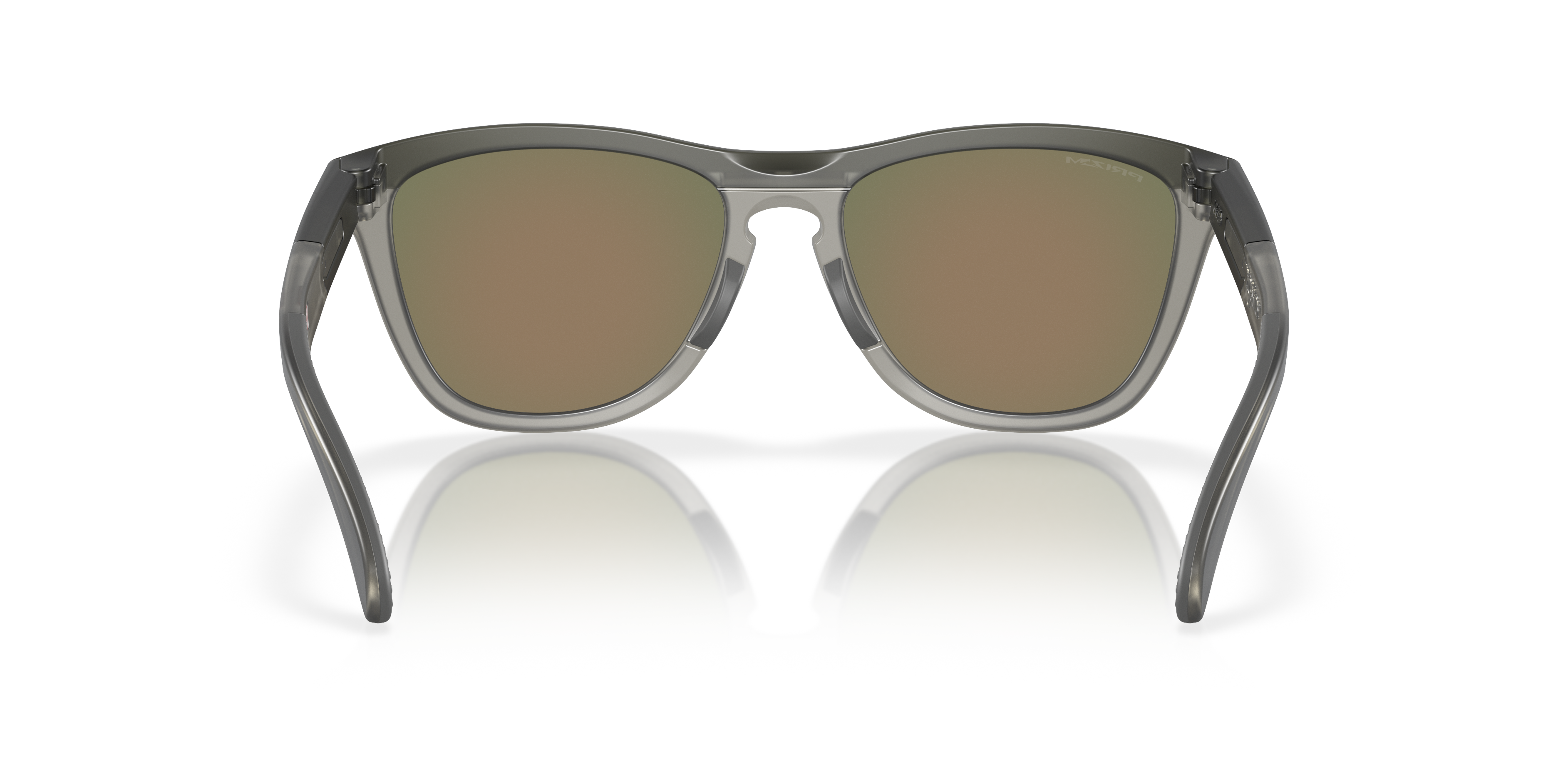Oakley OO9284 Frogskins Range Men's Round Prizm Sunglasses - Matte Grey Smoke Frame