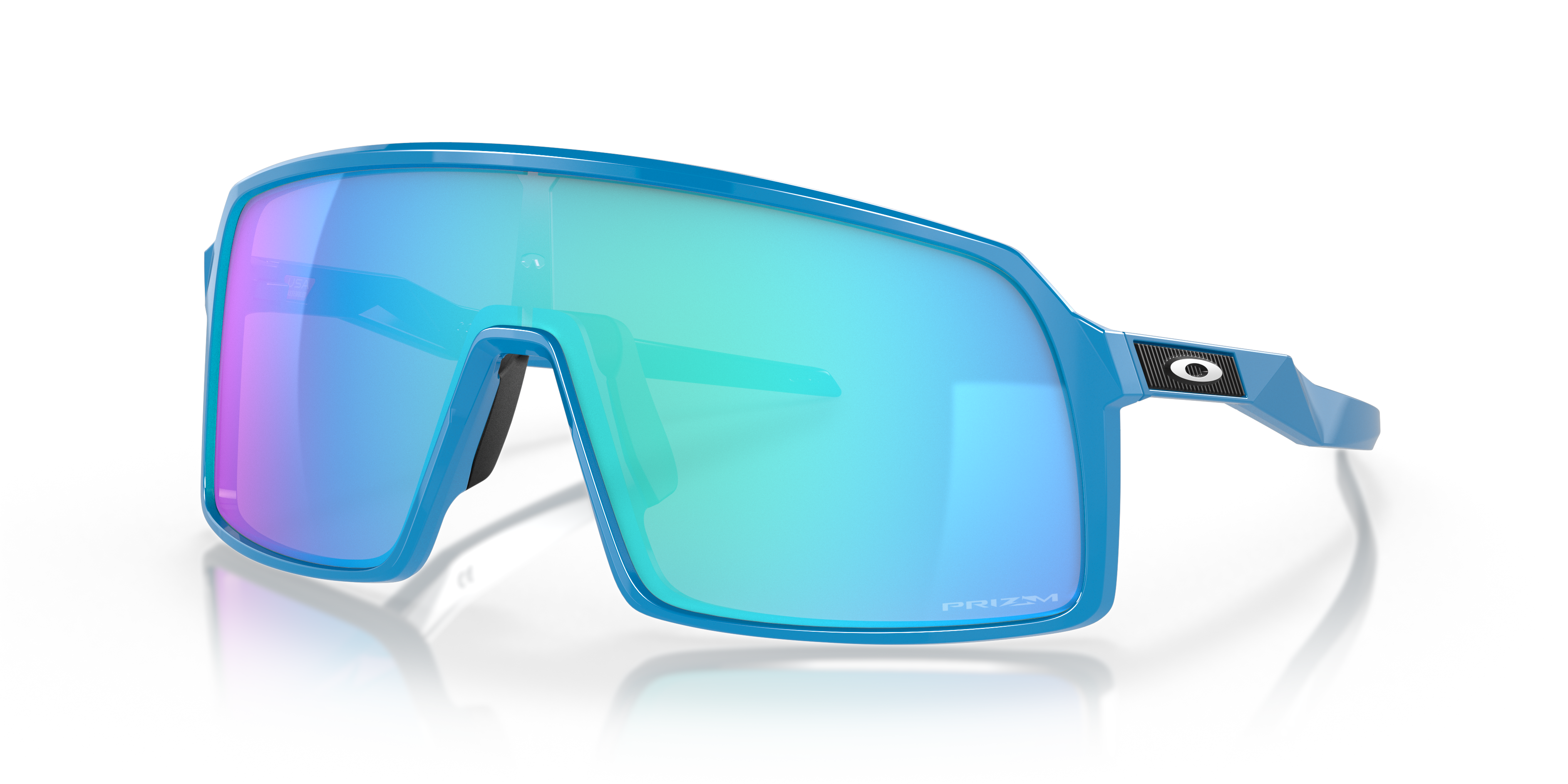 Oakley OO9406 Sutro Unisex Prizm Sport Sunglasses - Matte White Frame
