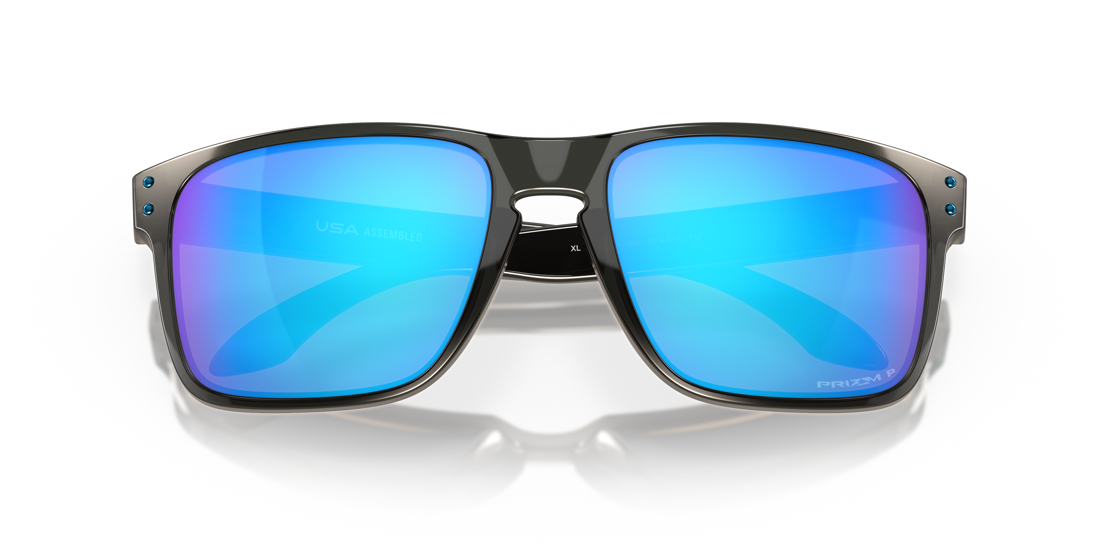 Oakley OO9417 Holbrook XL Men's Square Prizm Sunglasses - Black Ink Frame