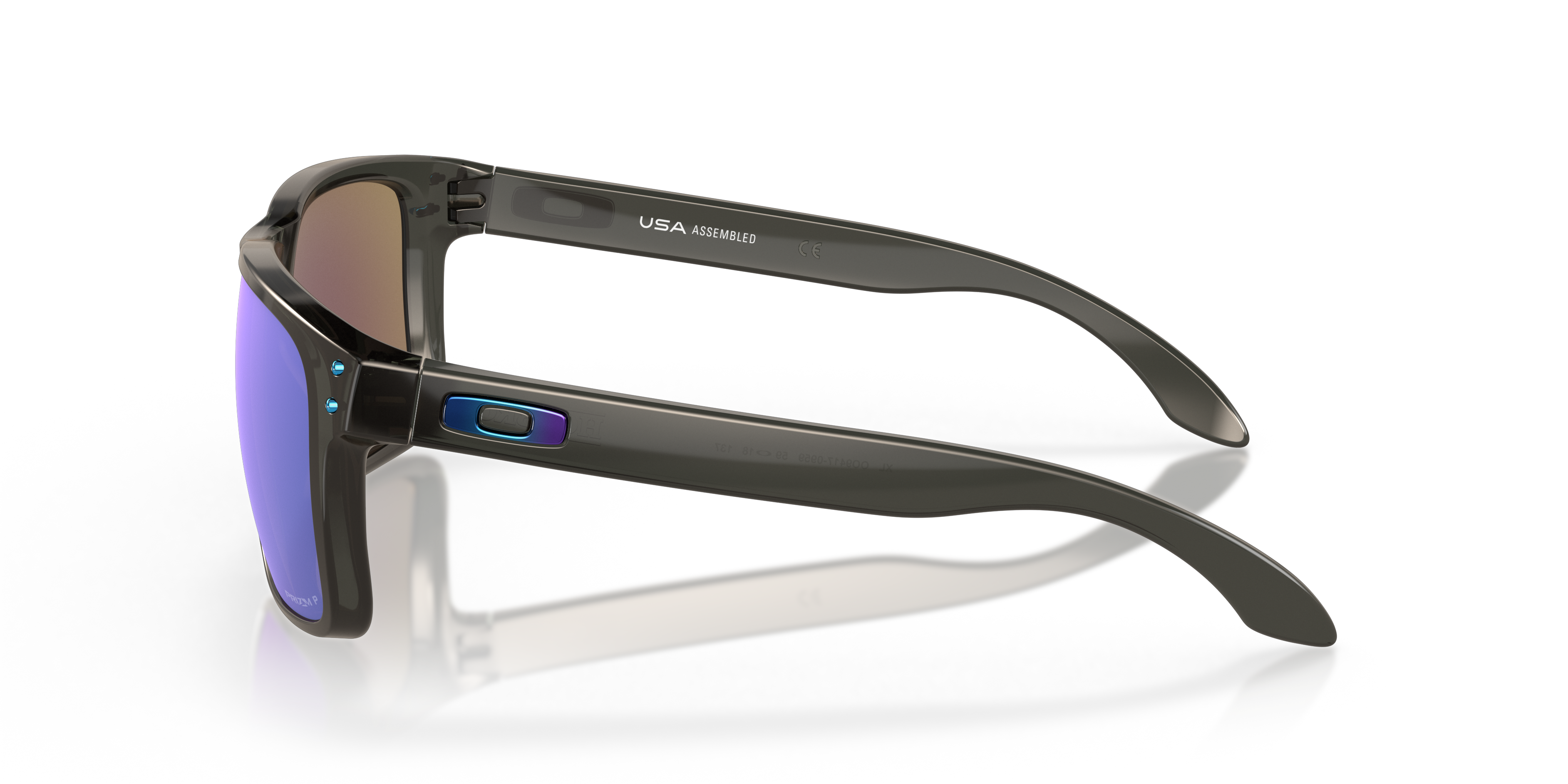 Oakley OO9417 Holbrook XL Men's Square Prizm Sunglasses - Polished Black Frame