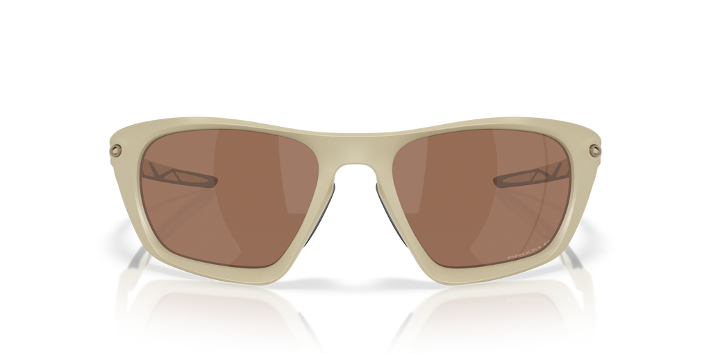 Oakley OO9431 Lateralis Men's Rectangle Prizm Sunglasses - Matte Clear Frame