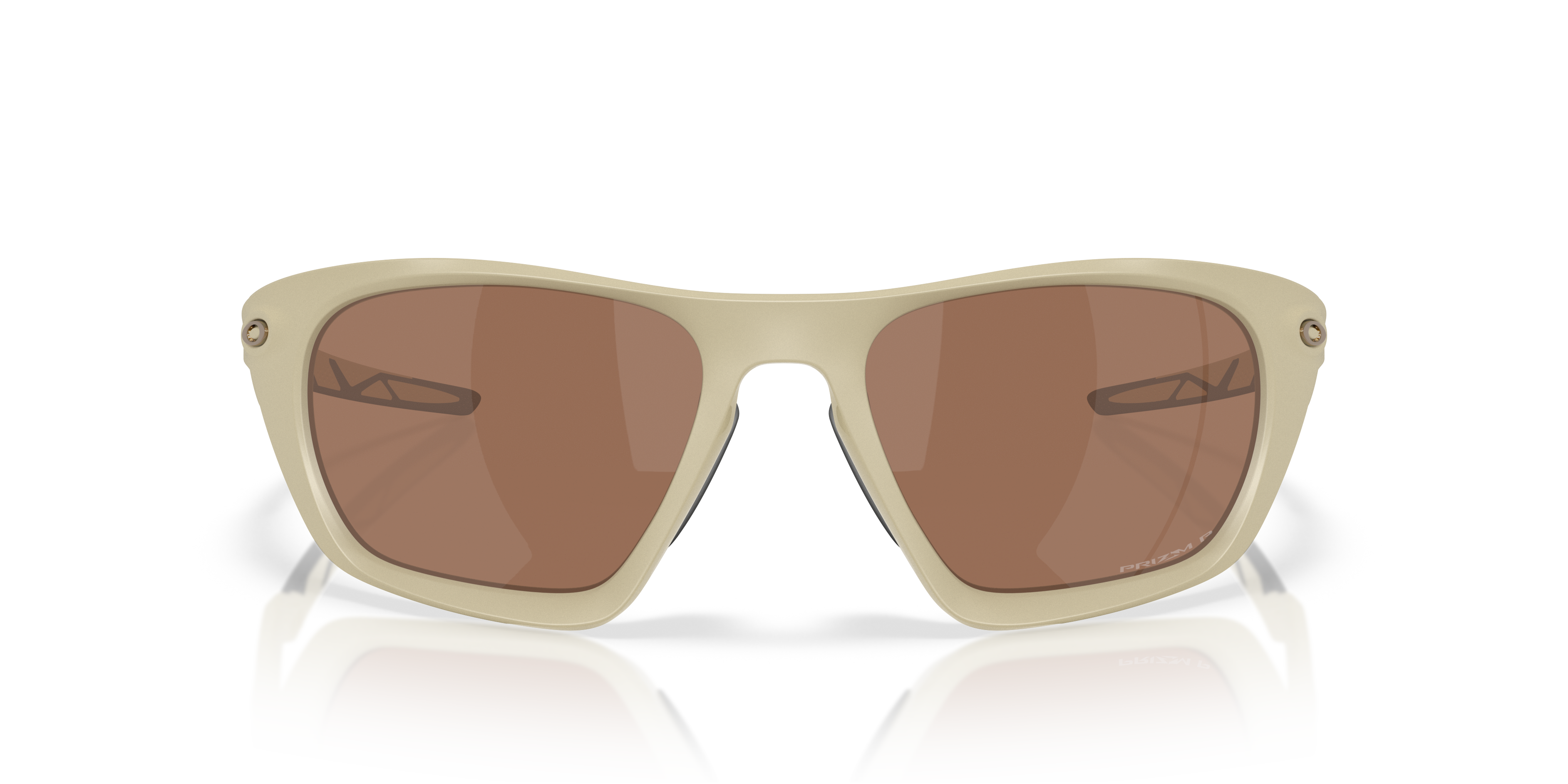 Oakley OO9431 Lateralis Men's Rectangle Prizm Sunglasses - Matte Clear Frame