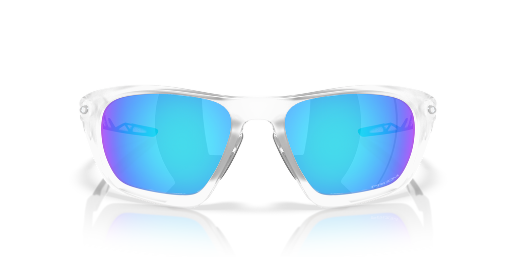 Oakley OO9431 Lateralis Men's Rectangle Prizm Sunglasses - Matte Clear Frame