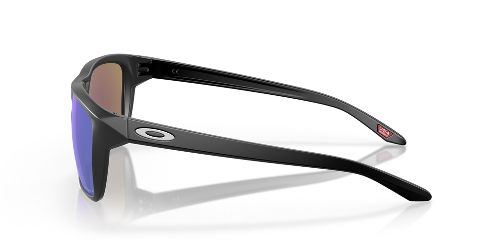 Oakley OO9448 Sylas Men's Rectangle Prizm Sunglasses - Matte Black Frame