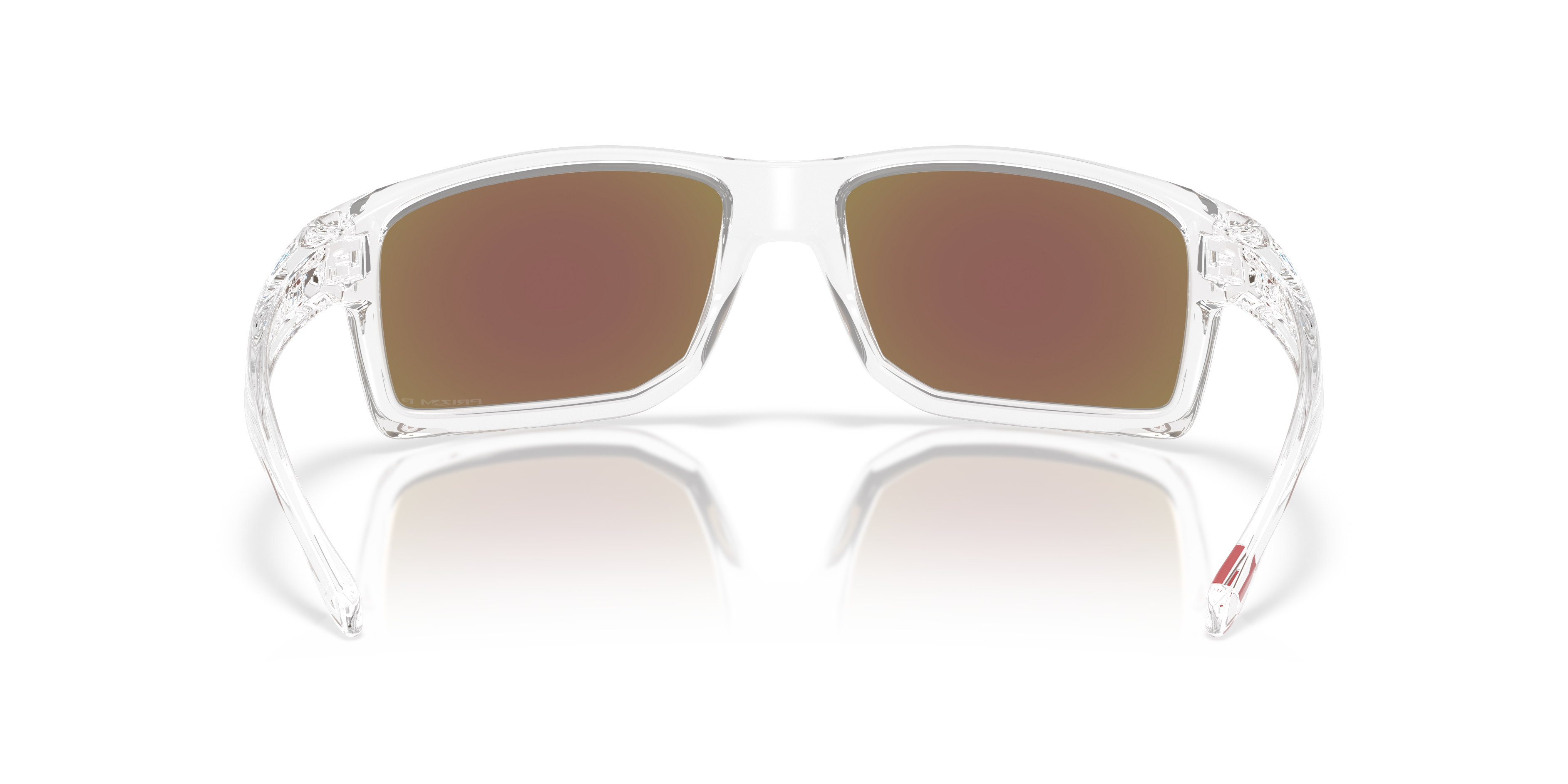 Oakley OO9470 Gibston XL Men's Rectangle Prizm Sunglasses - Clear Frame