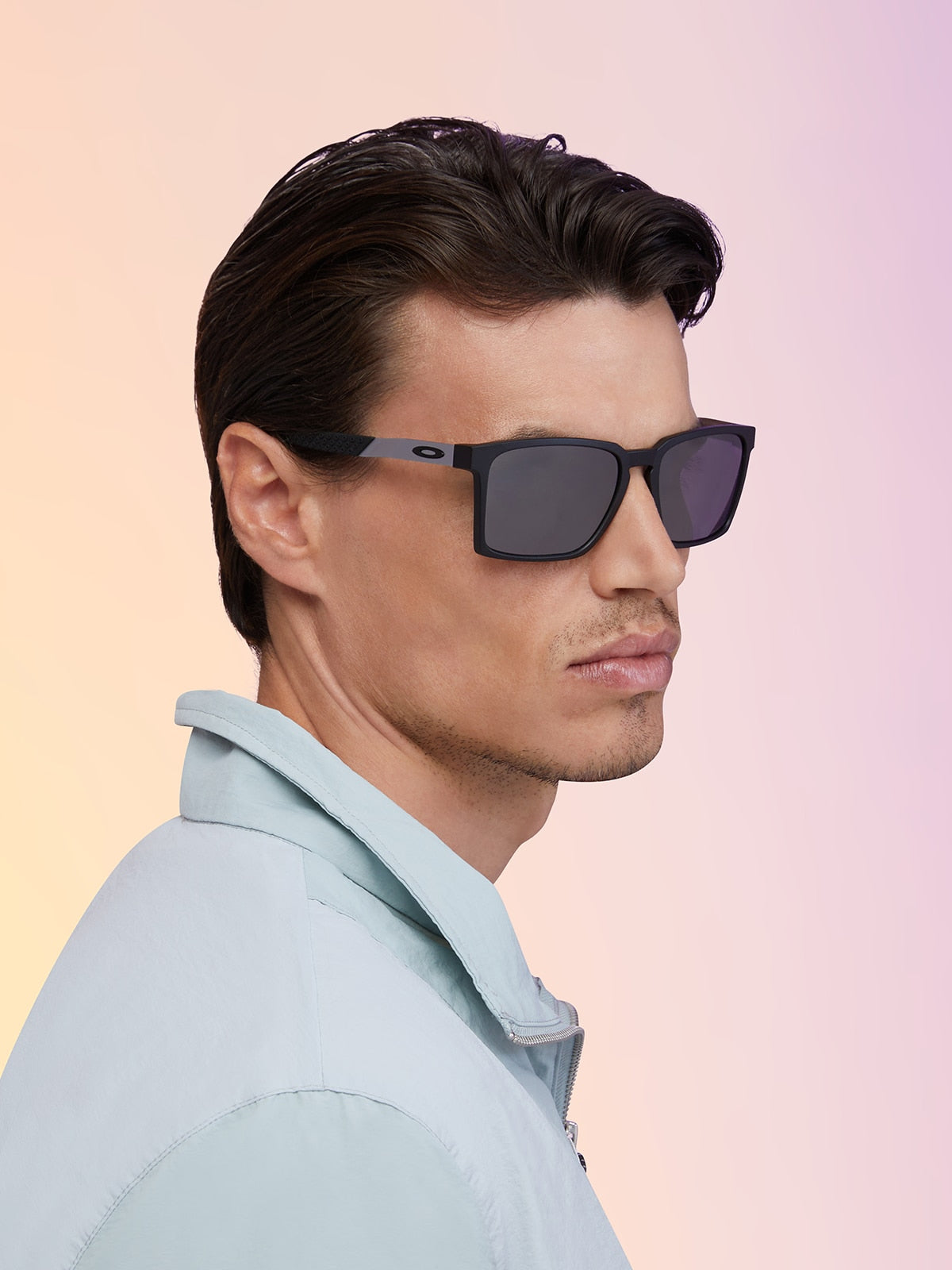 Oakley OO9483 Exchange Sun Unisex Rectangle Prizm Sunglasses - Satin Black Frame