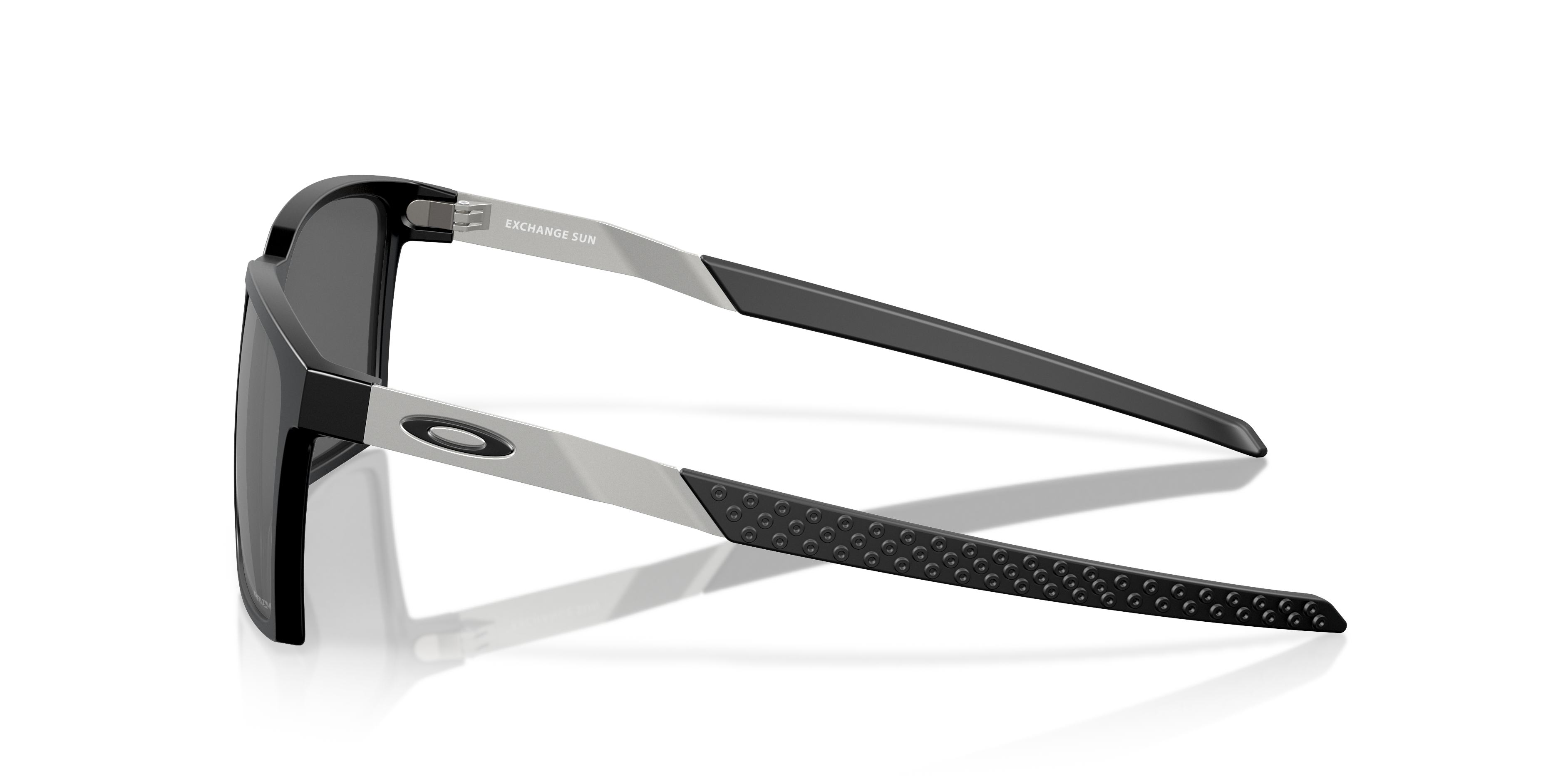 Oakley OO9483 Exchange Sun Unisex Rectangle Prizm Sunglasses - Polished Clear Frame