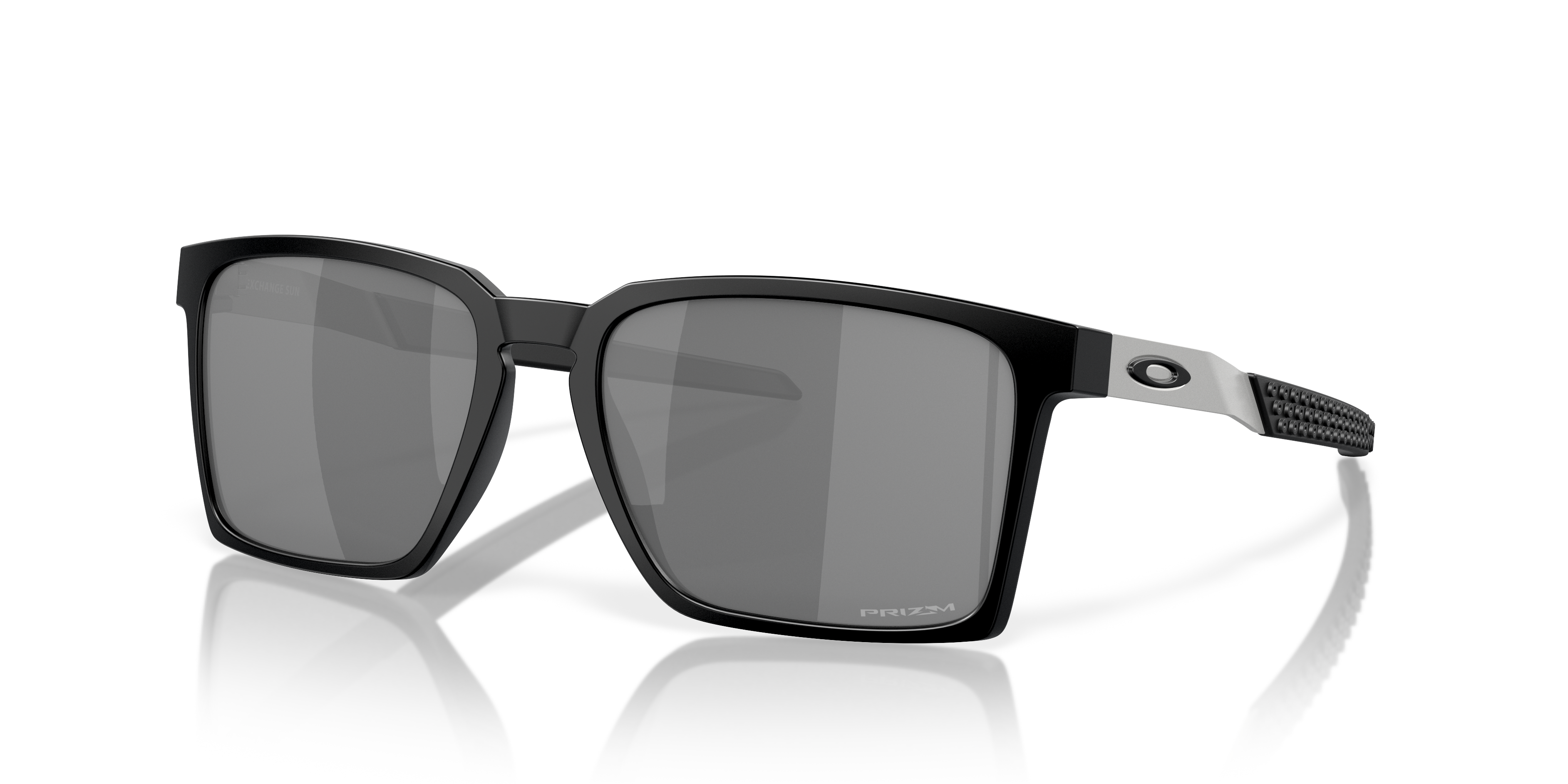 Oakley OO9483 Exchange Sun Unisex Rectangle Prizm Sunglasses - Polished Clear Frame