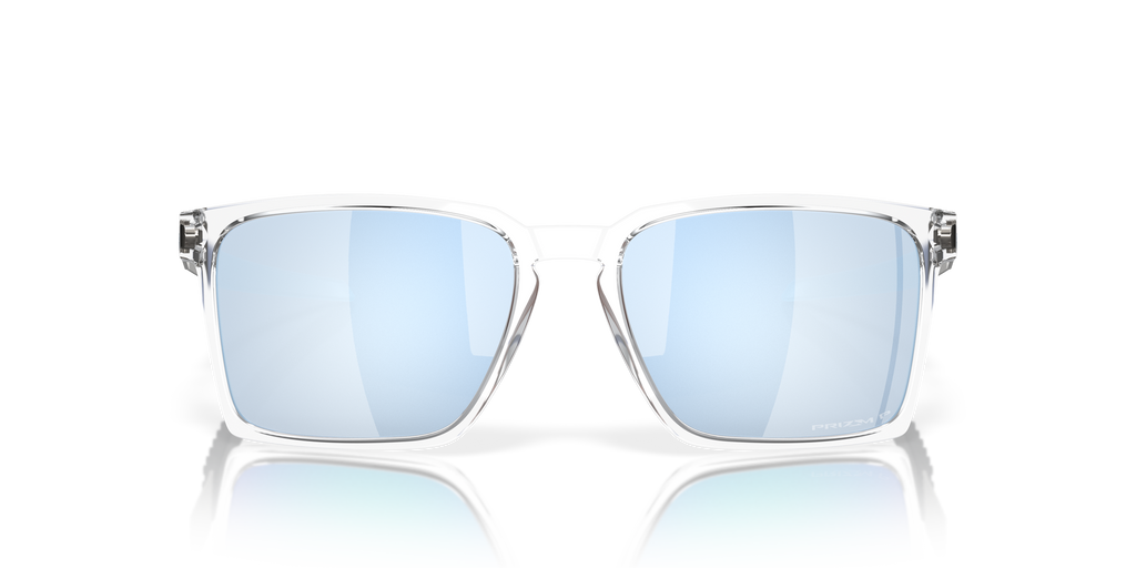 Oakley OO9483 Exchange Sun Unisex Rectangle Prizm Sunglasses - Polished Clear Frame