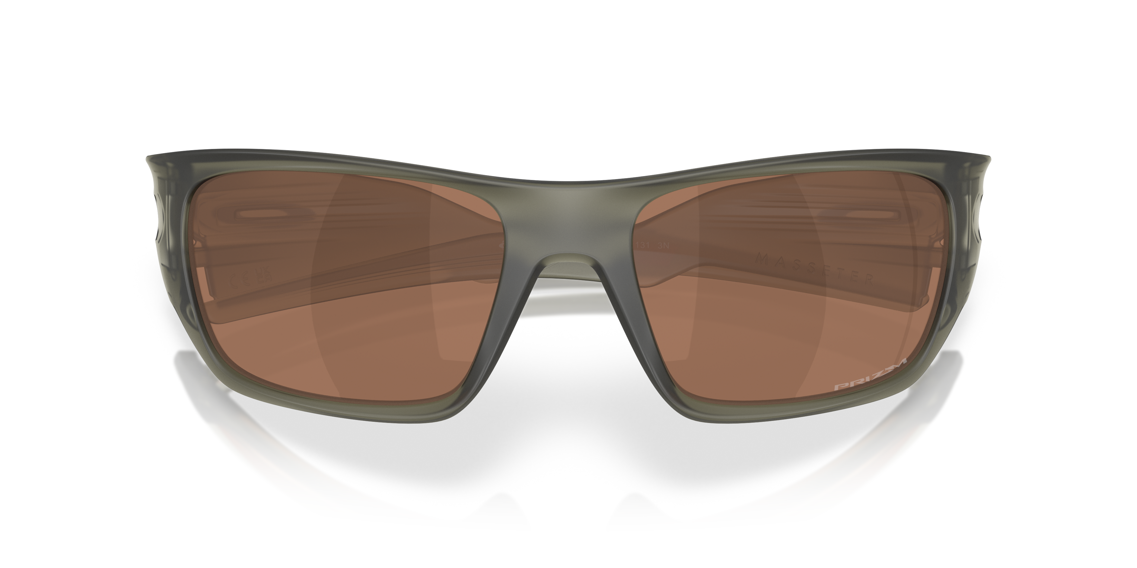 Oakley OO9486 Masseter Men's Rectangle Prizm Sunglasses - Matte Olive Ink Frame