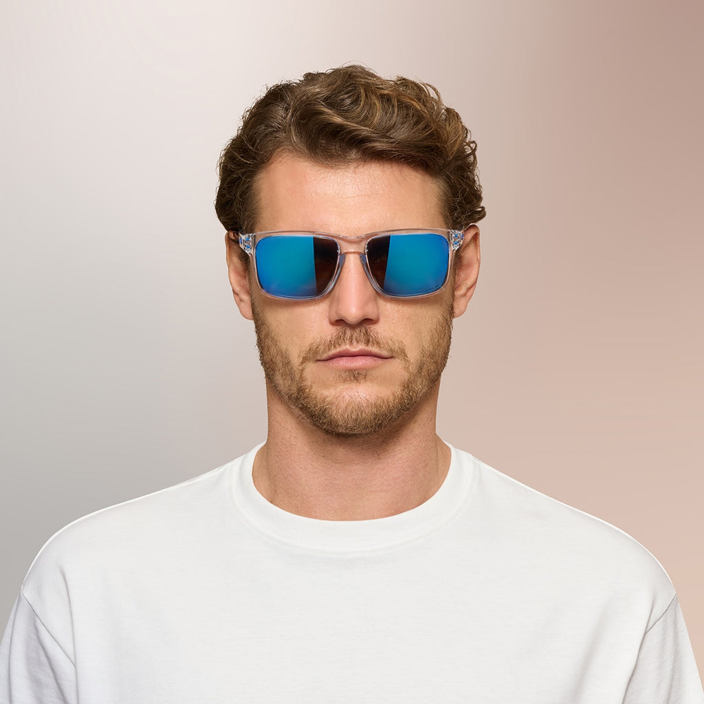 Oakley OO9487 Holbrook XXL Unisex Rectangle Prizm Polarized Sunglasses - Matte Black Frame