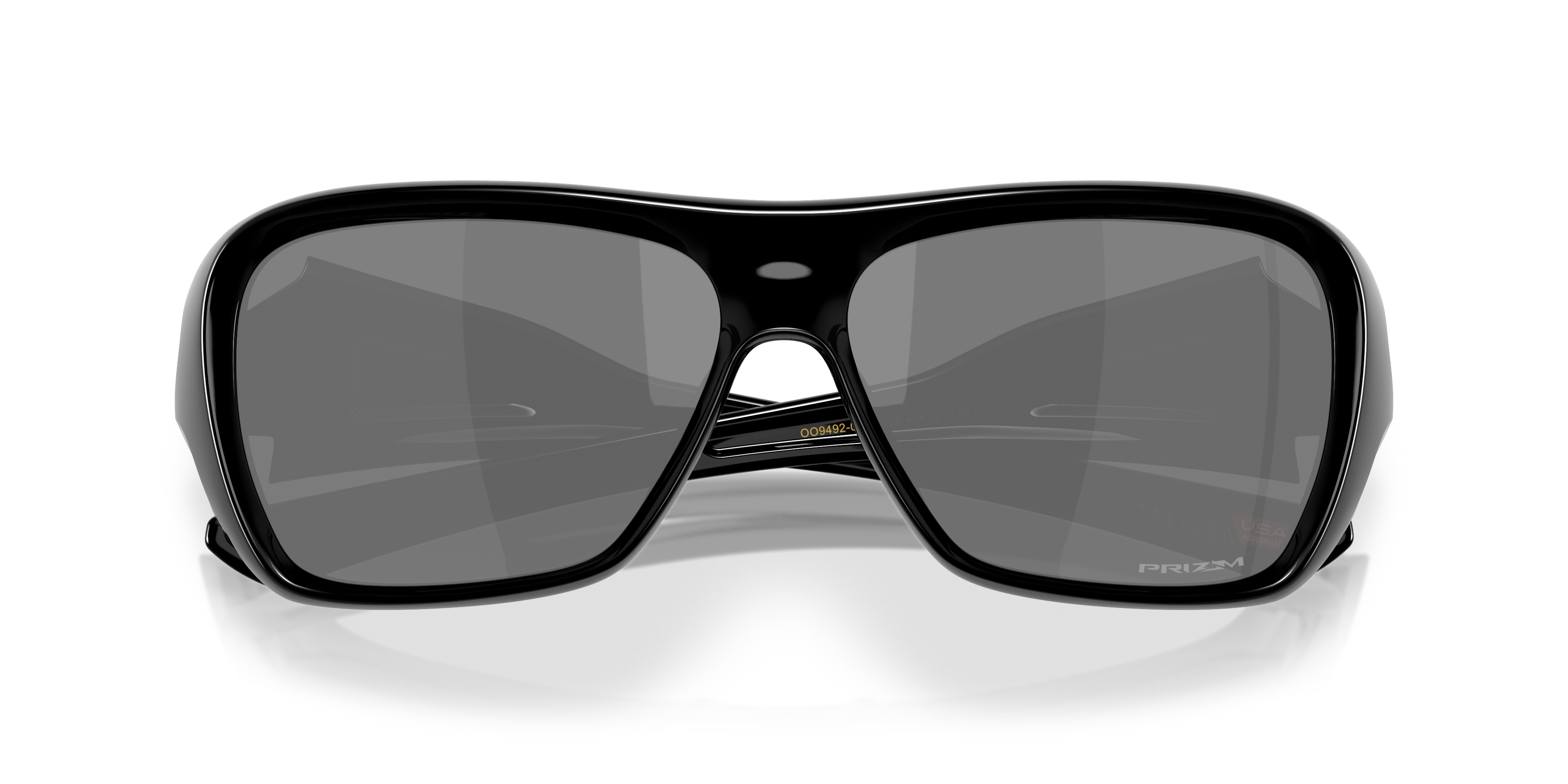 Oakley OO9492 Chaminade Unisex Rectangle Prizm Sunglasses - Polished Black Frame