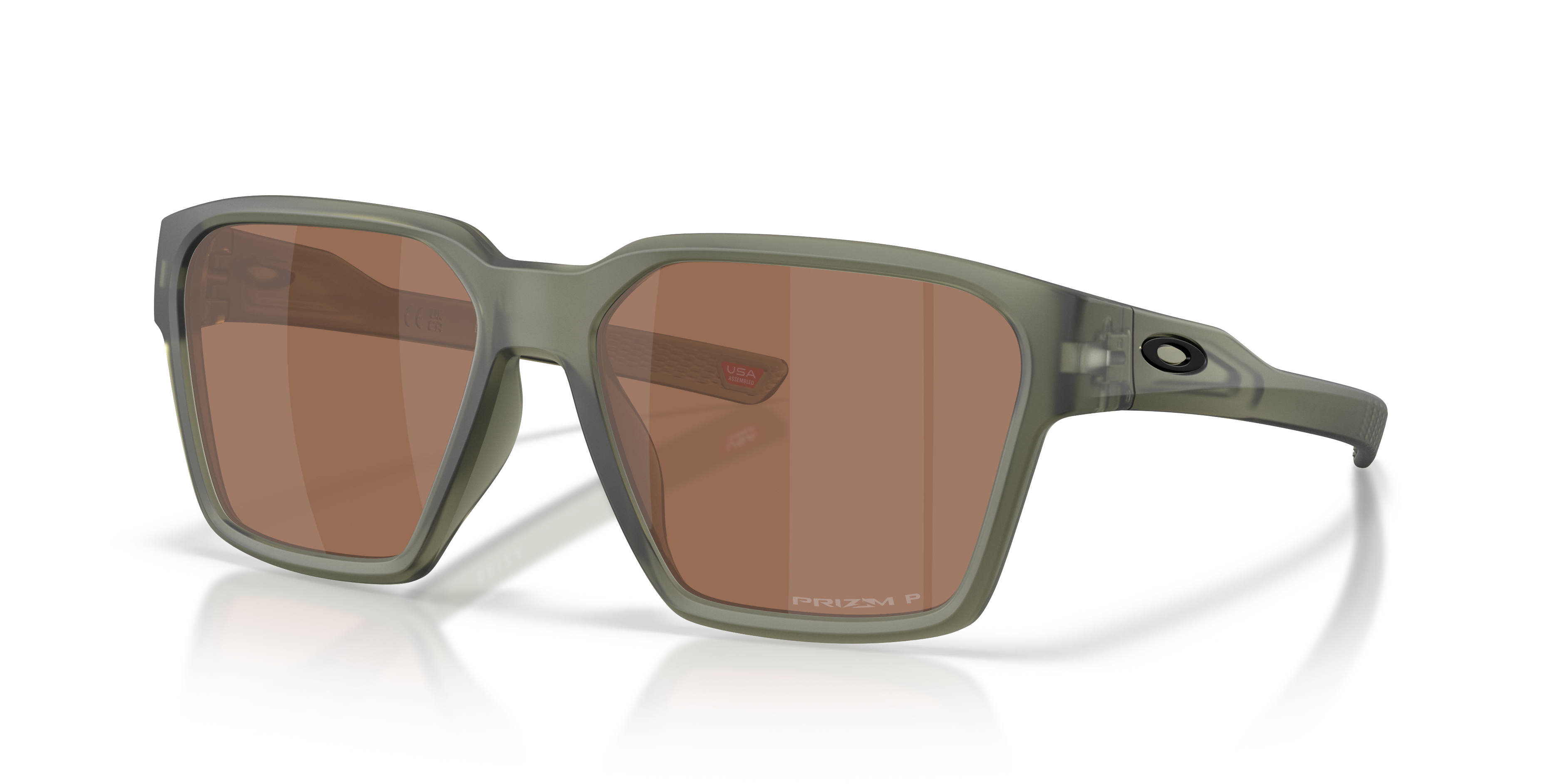 Oakley OO9497 Briza Men's Square Prizm Sunglasses - Steel Frame