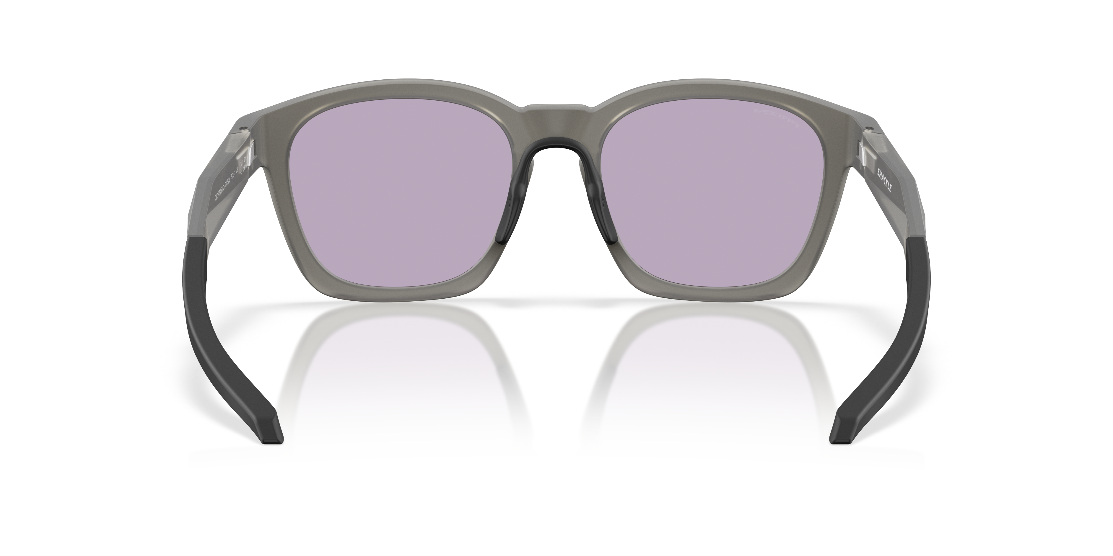 Oakley OO9507D Shackle Unisex Square Prizm Sunglasses - Matte Grey Smoke Frame