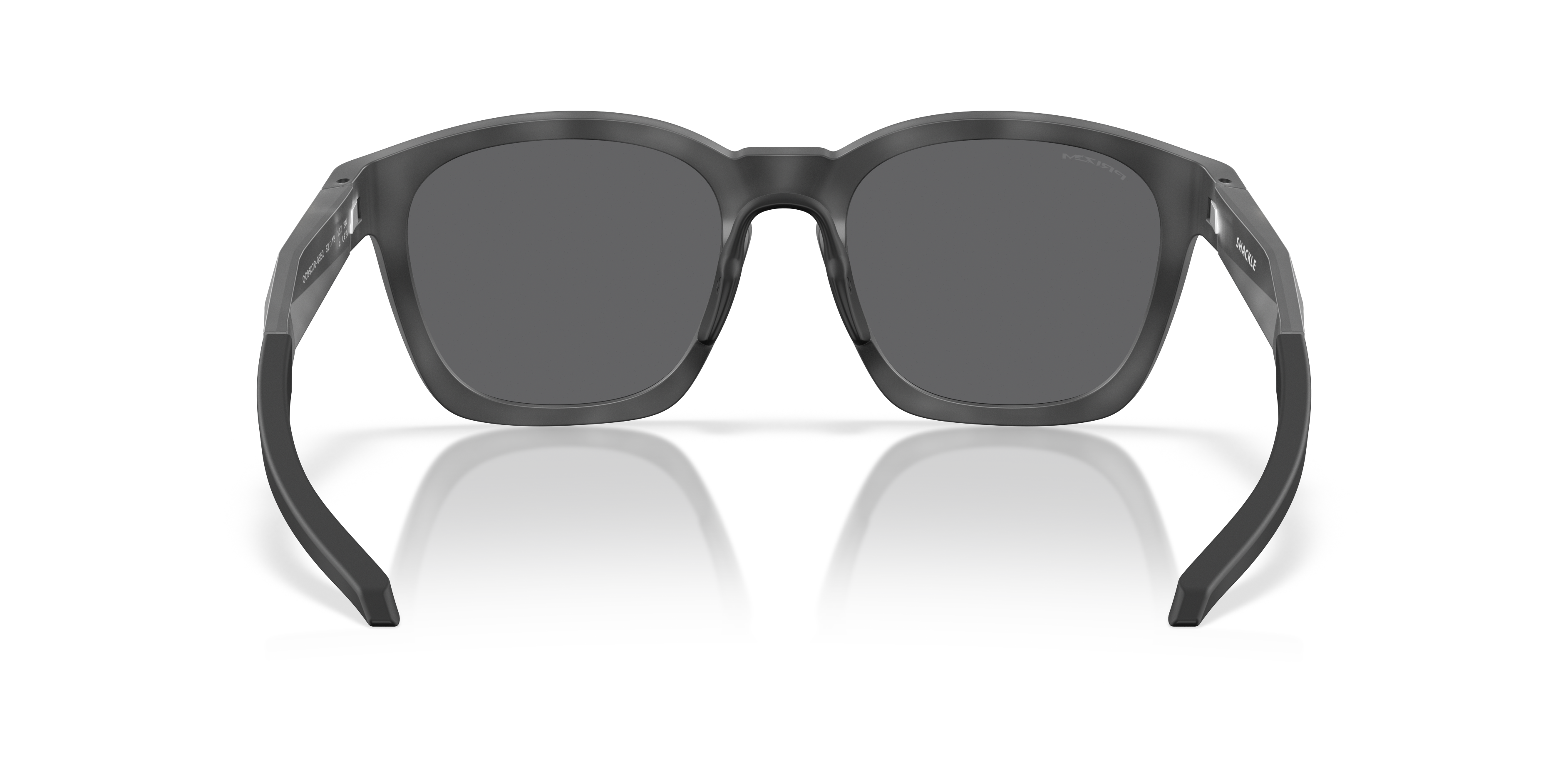 Oakley OO9507D Shackle Unisex Square Prizm Sunglasses - Matte Grey Smoke Frame