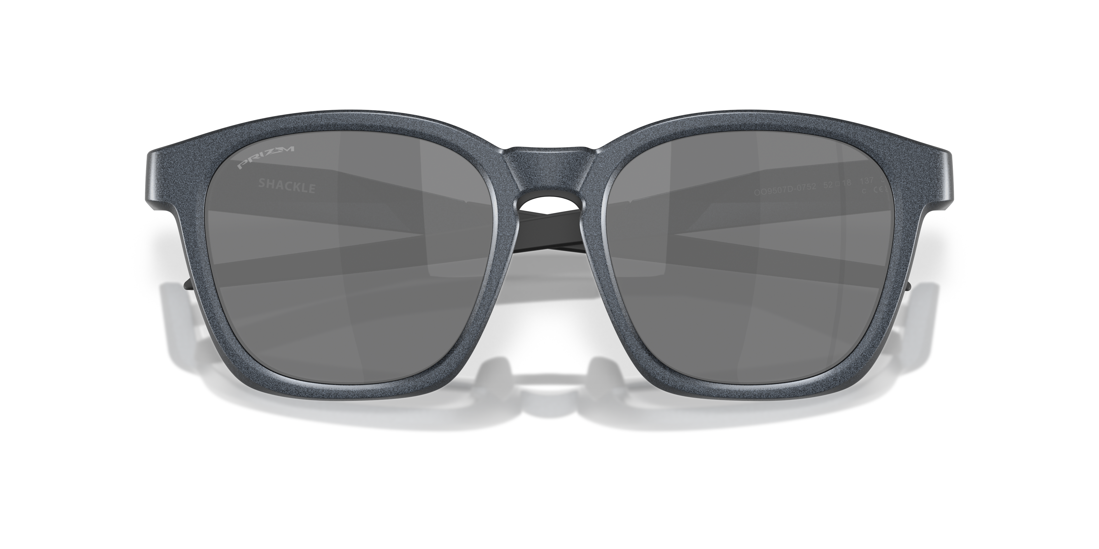 Oakley OO9507D Shackle Unisex Square Prizm Sunglasses - Matte Black Camo Frame