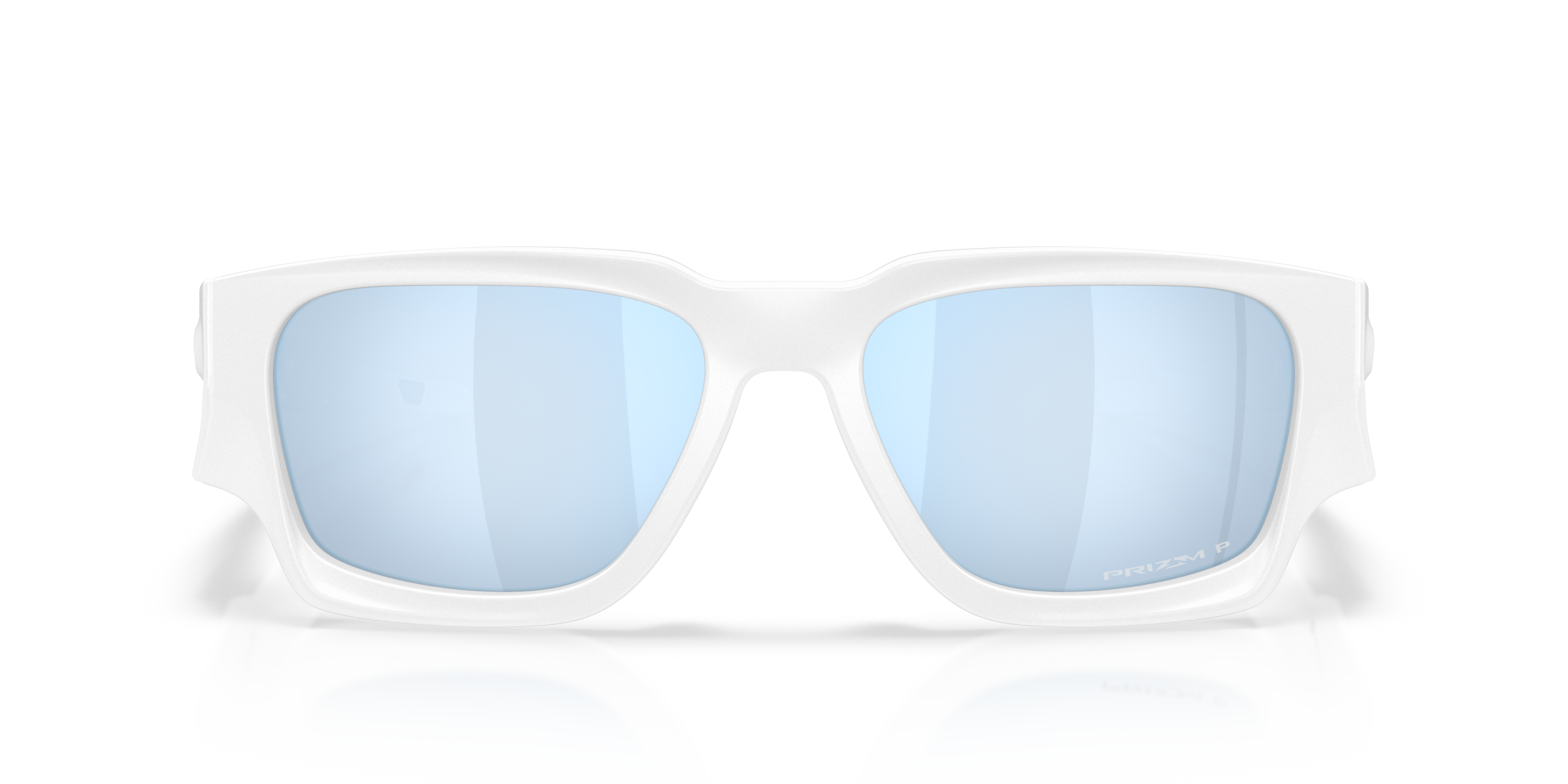 Oakley OO9514 Instagator Men's Rectangle Prizm Polarized Sunglasses - Matte White Frame