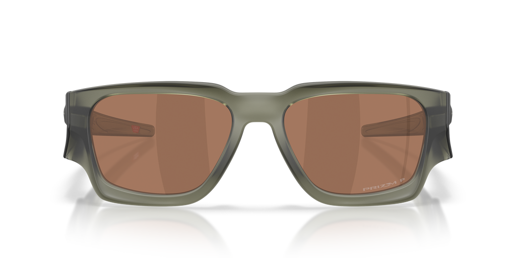 Oakley OO9514 Instagator Men's Rectangle Prizm Polarized Sunglasses - Matte White Frame