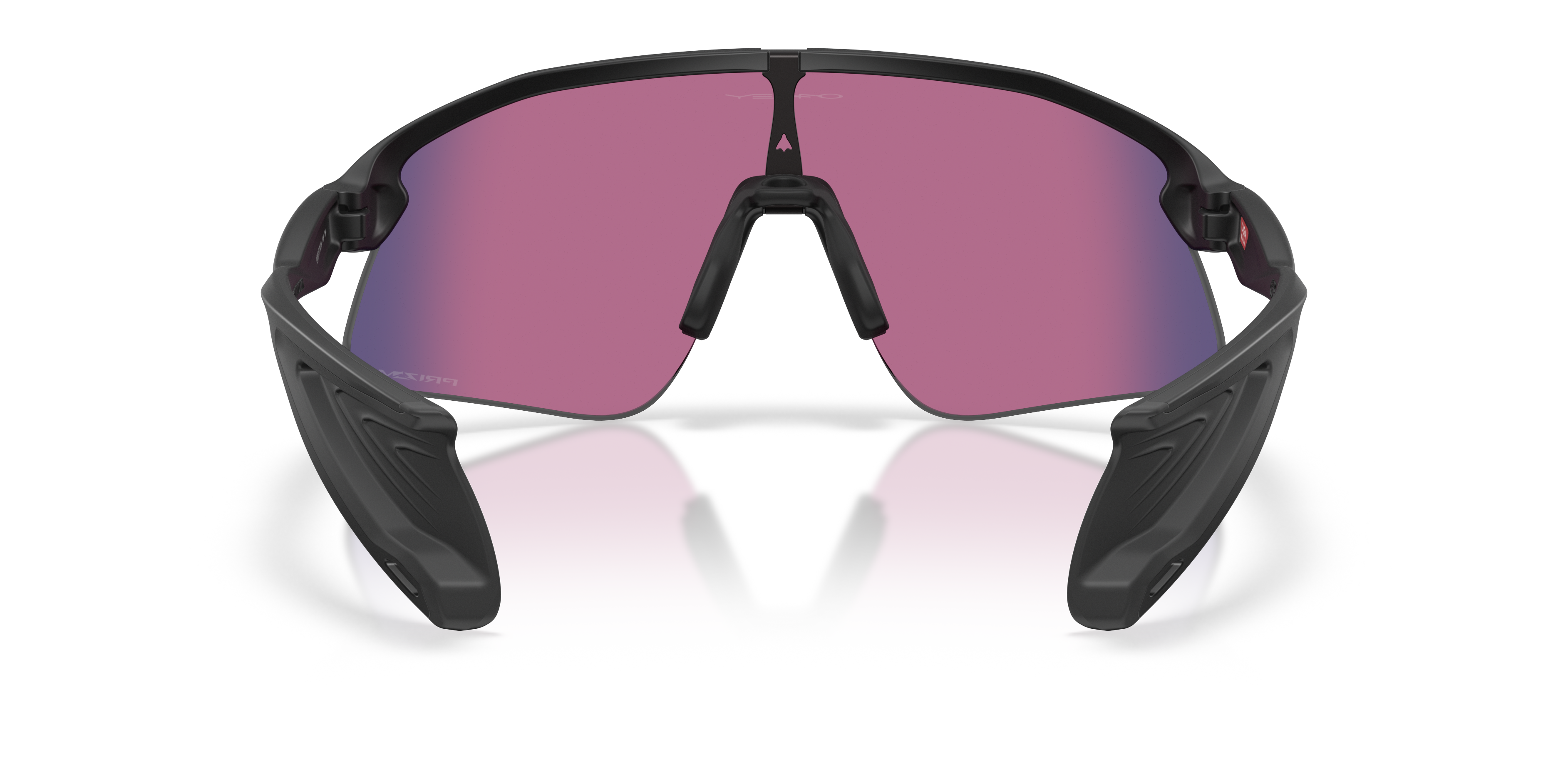 Oakley OO9517 Stunt Devil Unisex Rectangle Prizm Sunglasses - Matte Black Frame