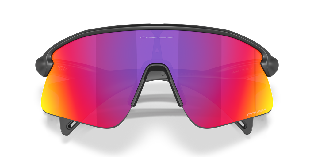 Oakley OO9517 Stunt Devil Unisex Rectangle Prizm Sunglasses - Grey Smoke Frame