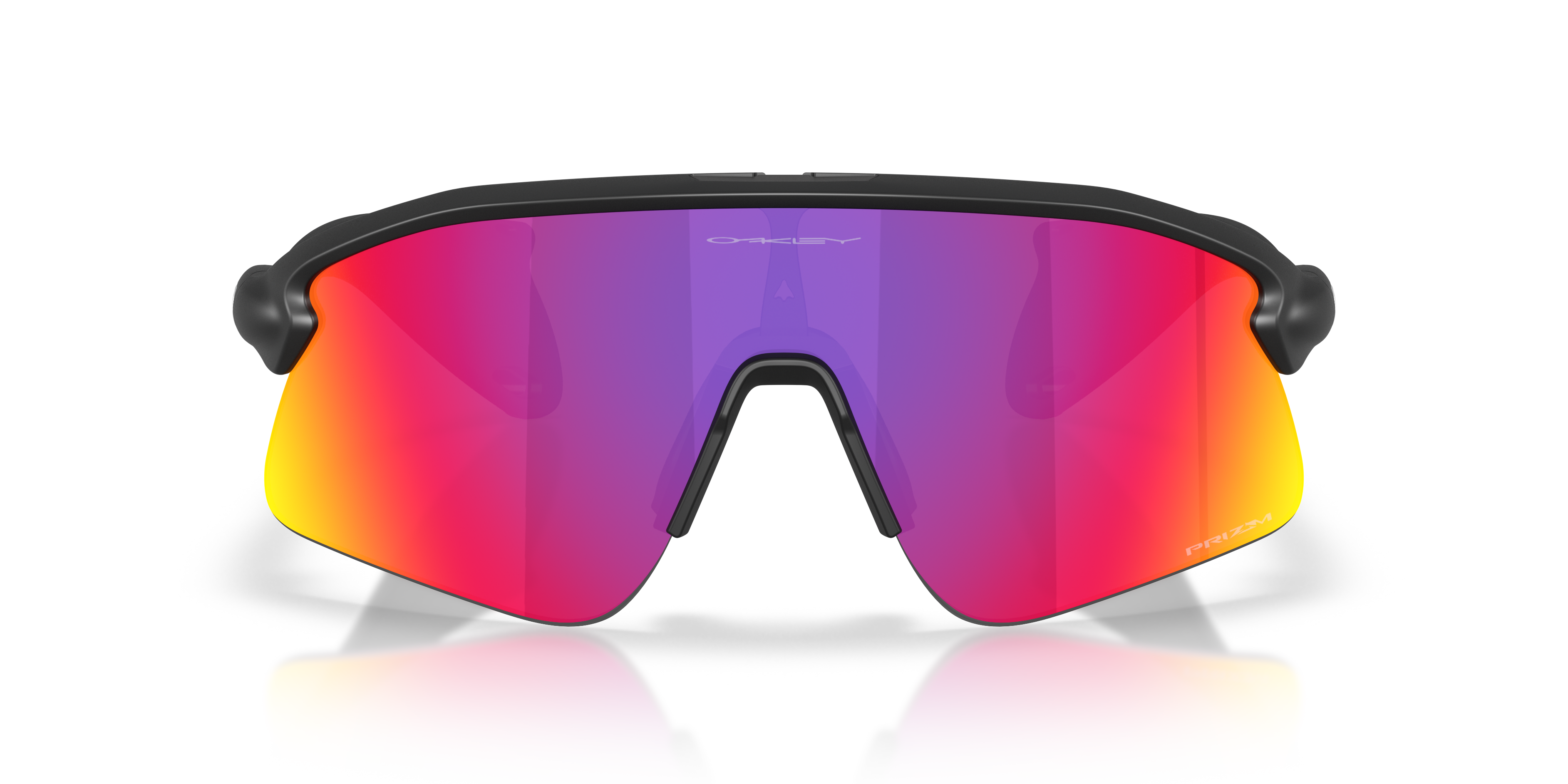 Oakley OO9517 Stunt Devil Unisex Rectangle Prizm Sunglasses - Matte Uranium Frame