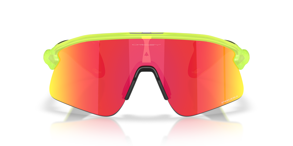 Oakley OO9517 Stunt Devil Unisex Rectangle Prizm Sunglasses - Matte Black Frame