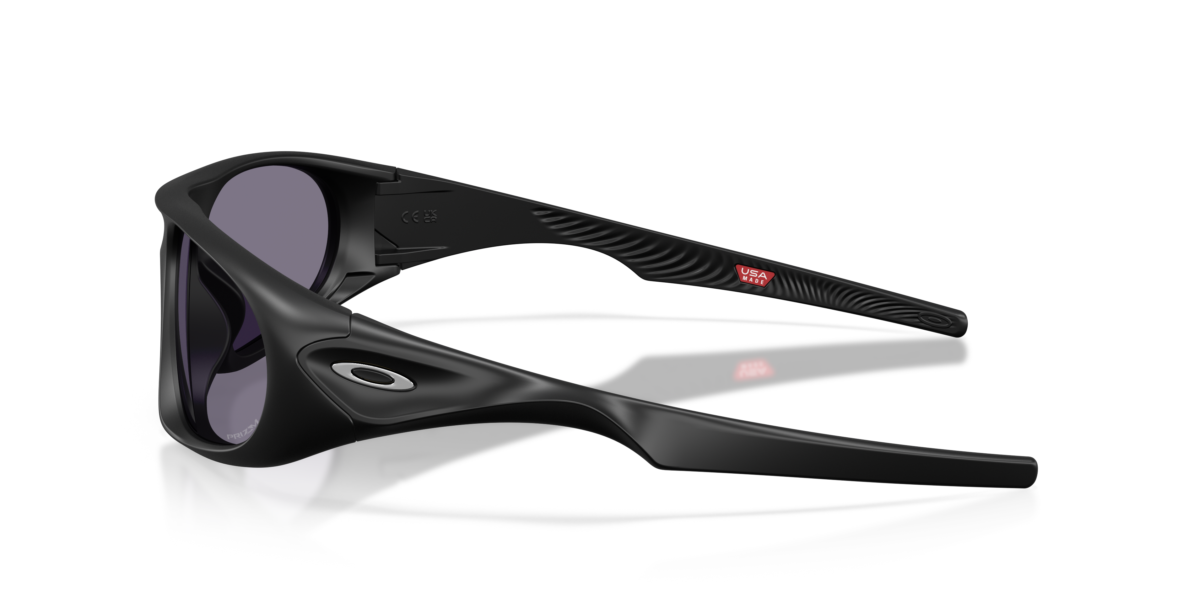 Oakley OO9528 Neoforma Unisex Oval Prizm Sunglasses - Matte Carbon Frame