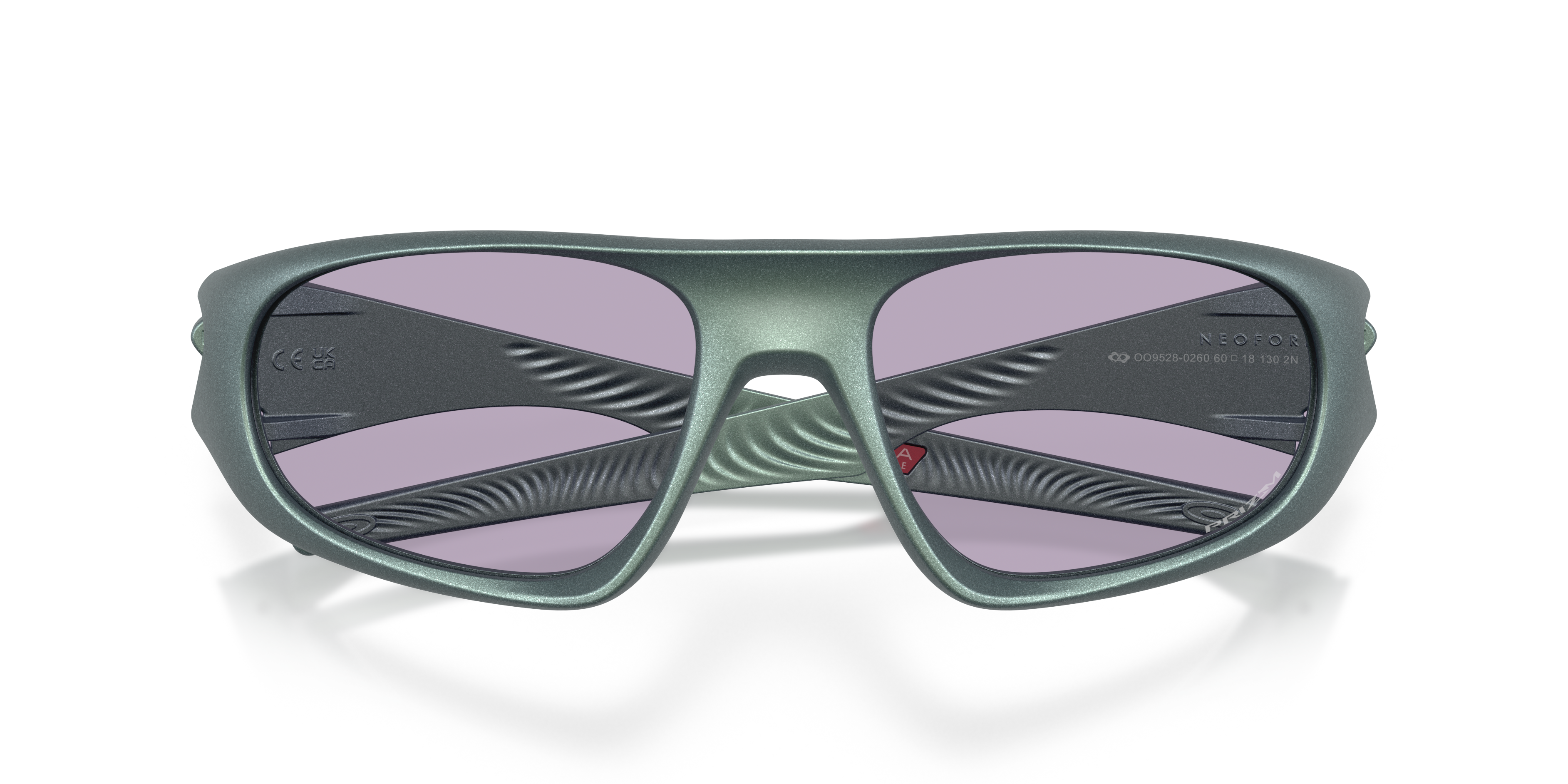 Oakley OO9528 Neoforma Unisex Oval Prizm Sunglasses - Matte Rootbeer Frame