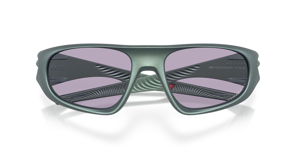 Oakley OO9528 Neoforma Unisex Oval Prizm Sunglasses - Matte Black Frame