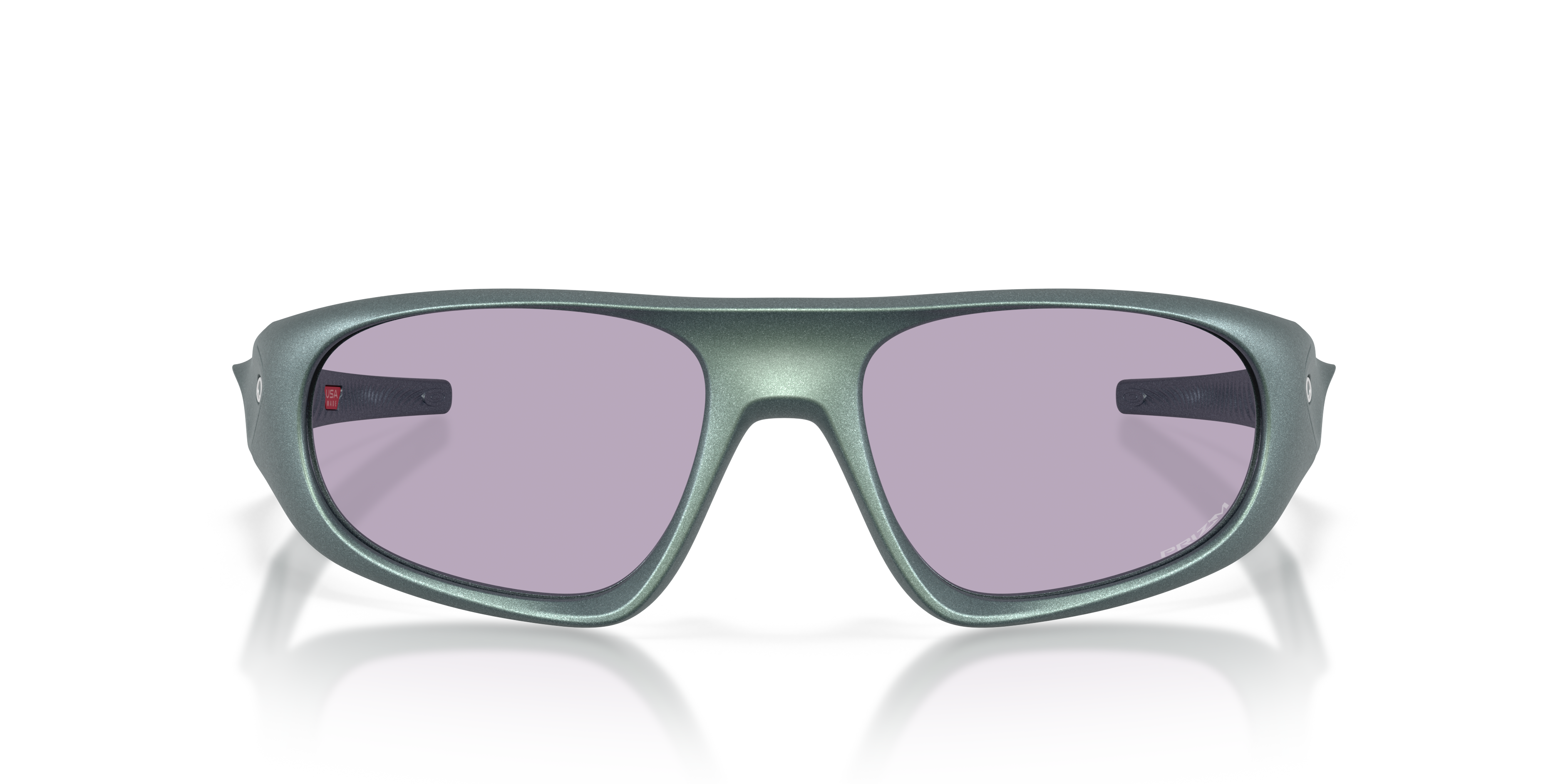 Oakley OO9528 Neoforma Unisex Oval Prizm Sunglasses - Matte Clear Frame
