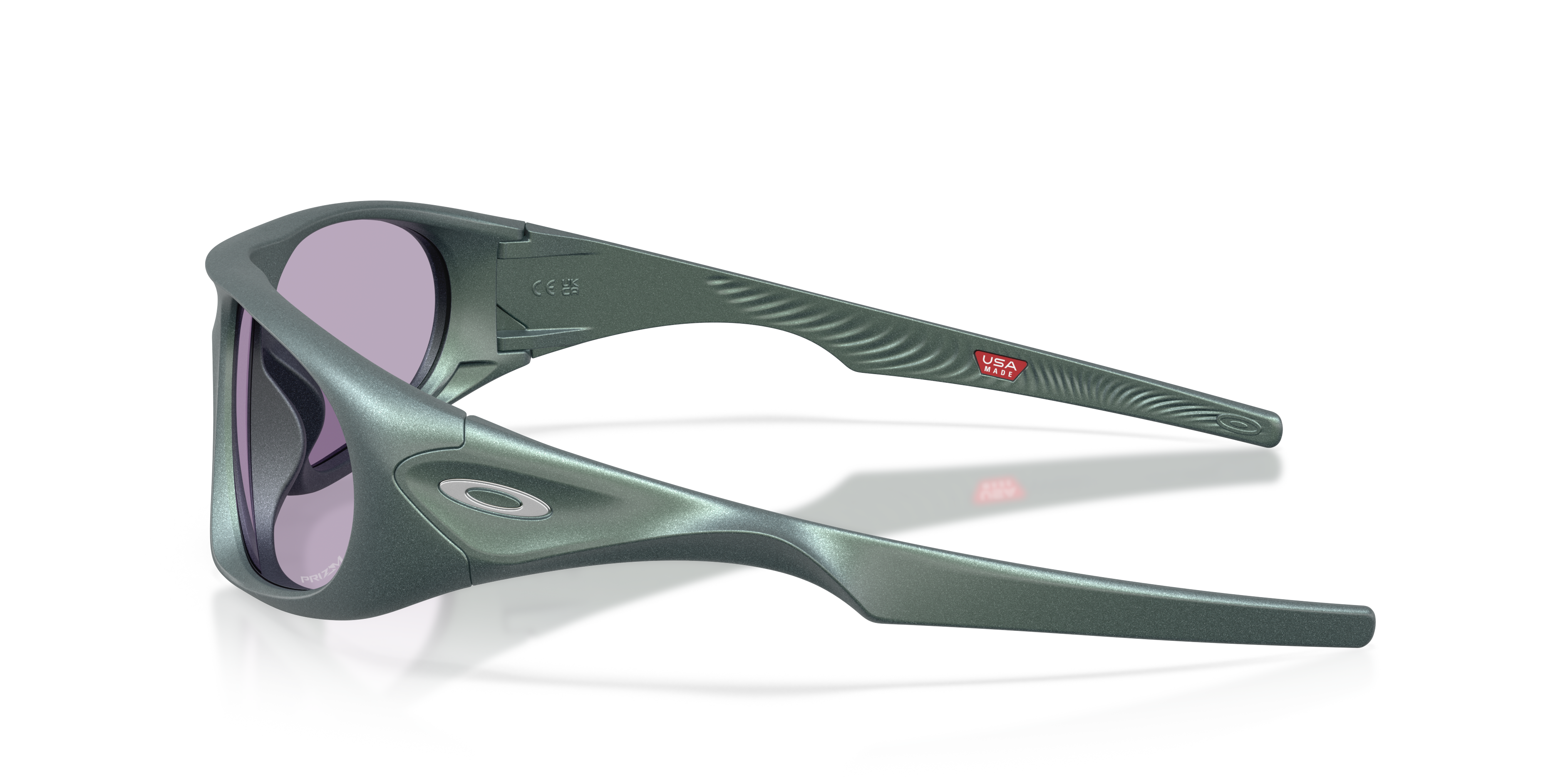 Oakley OO9528 Neoforma Unisex Oval Prizm Sunglasses - Matte Carbon Frame