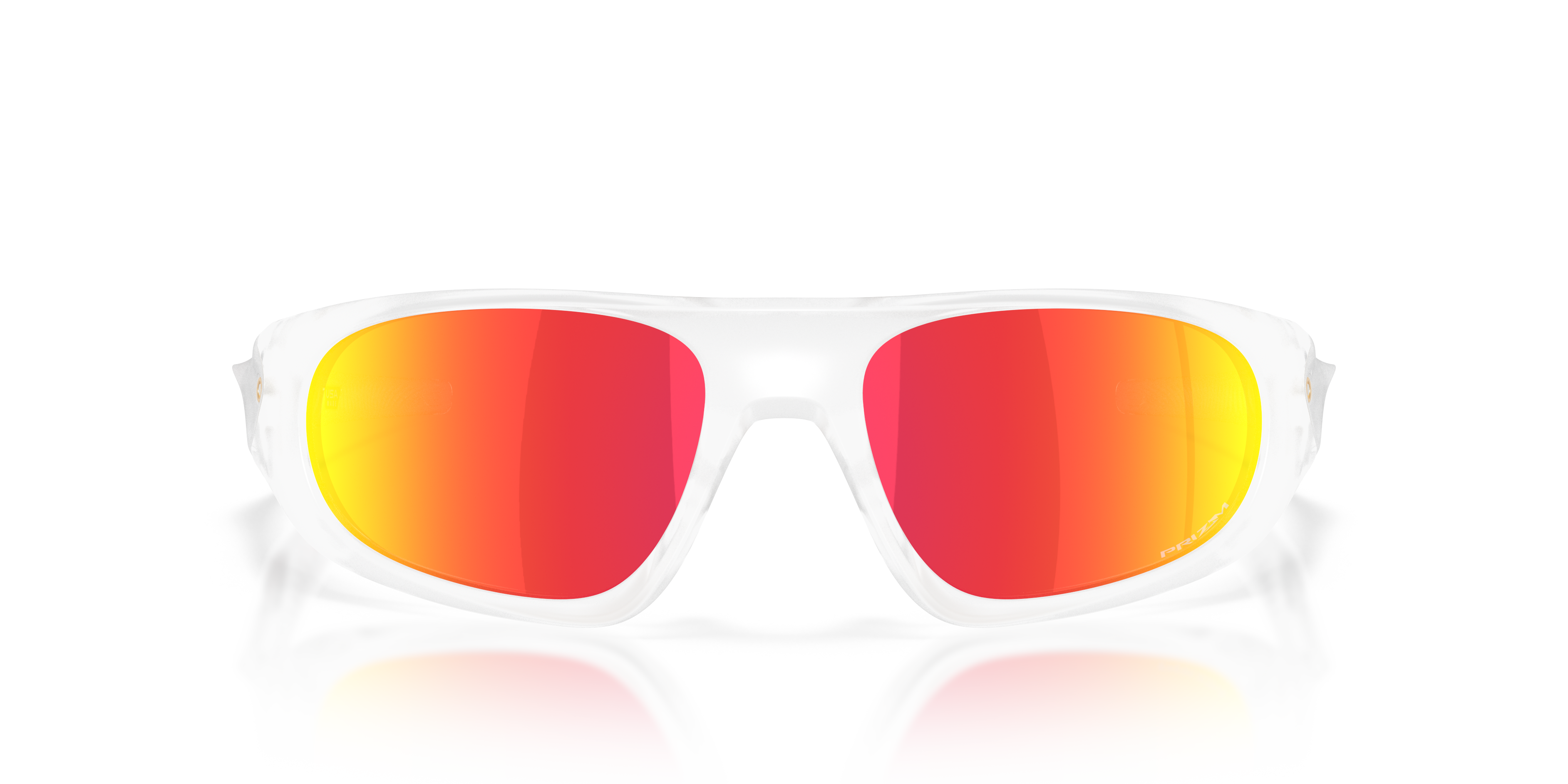Oakley OO9528 Neoforma Unisex Oval Prizm Sunglasses - Matte Carbon Frame