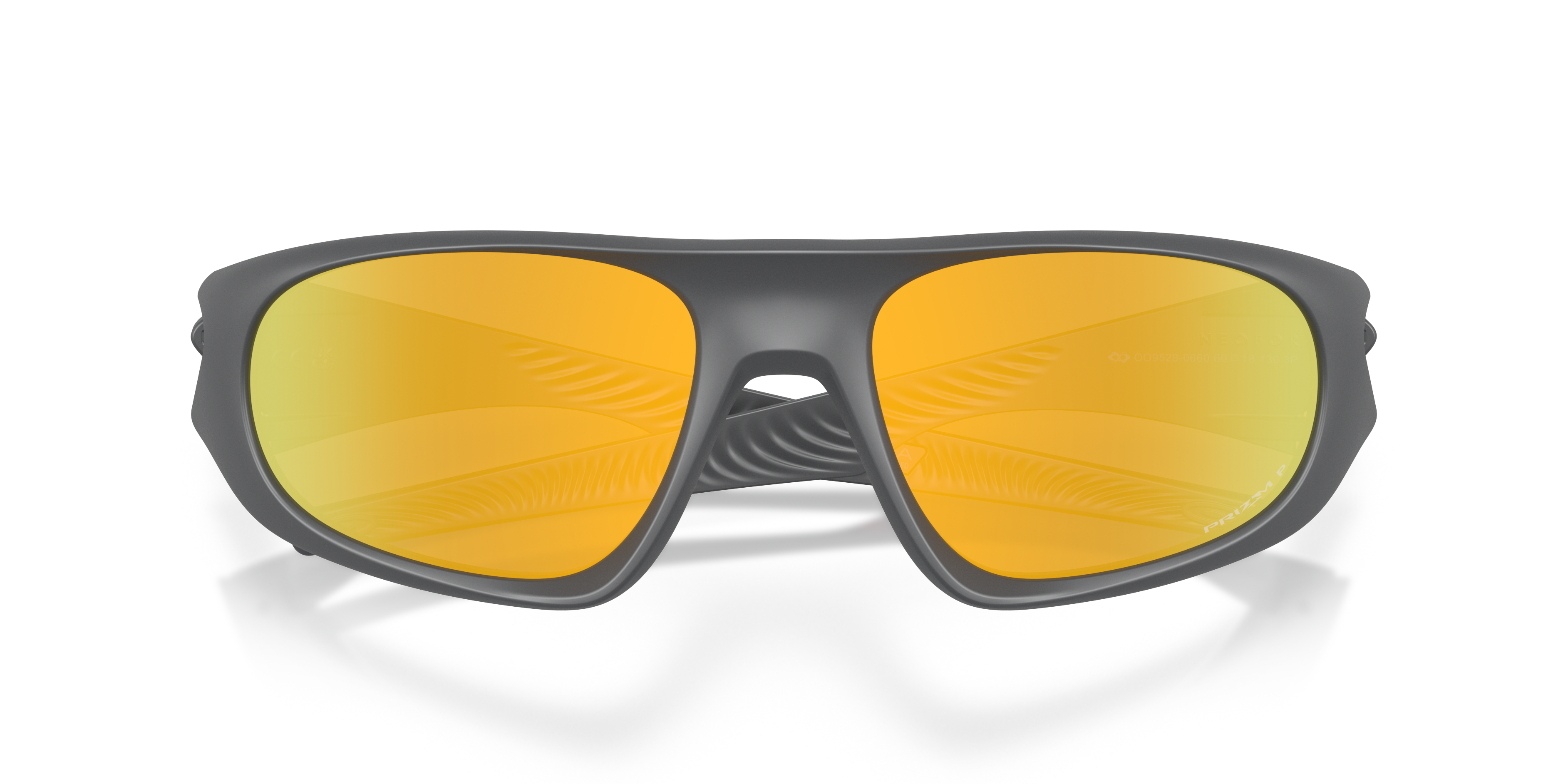 Oakley OO9528 Neoforma Unisex Oval Prizm Sunglasses - Matte Rootbeer Frame