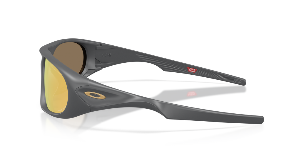 Oakley OO9528 Neoforma Unisex Oval Prizm Sunglasses - Matte Carbon Frame