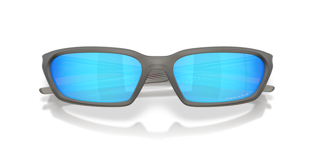 Oakley OO9530 Terraforma Unisex Rectangle Prizm Sunglasses - Matte Grey Smoke Frame