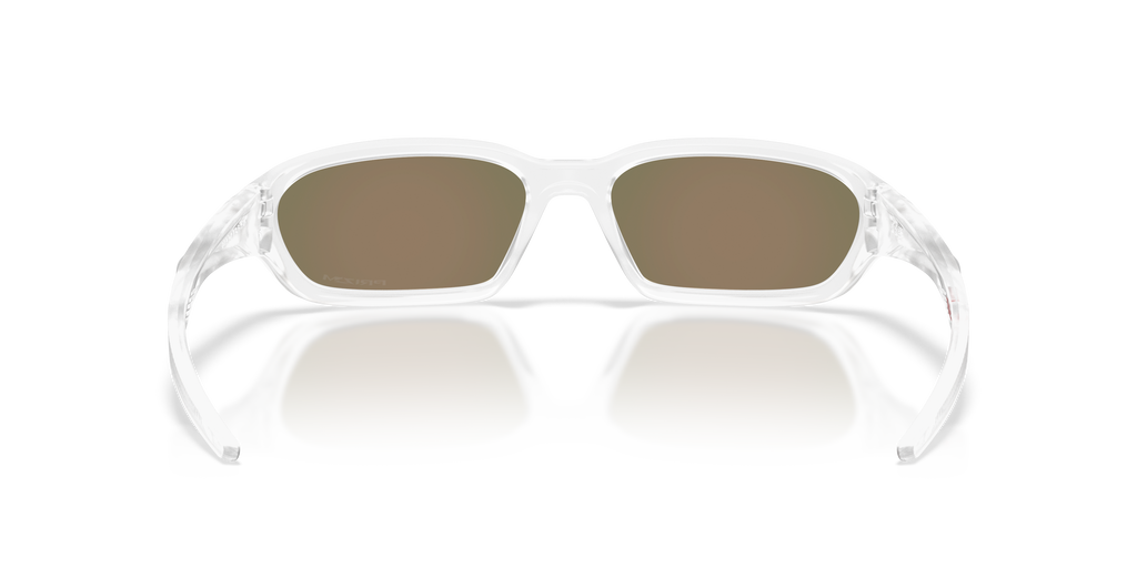 Oakley OO9530 Terraforma Unisex Rectangle Prizm Sunglasses - Matte Clear Frame