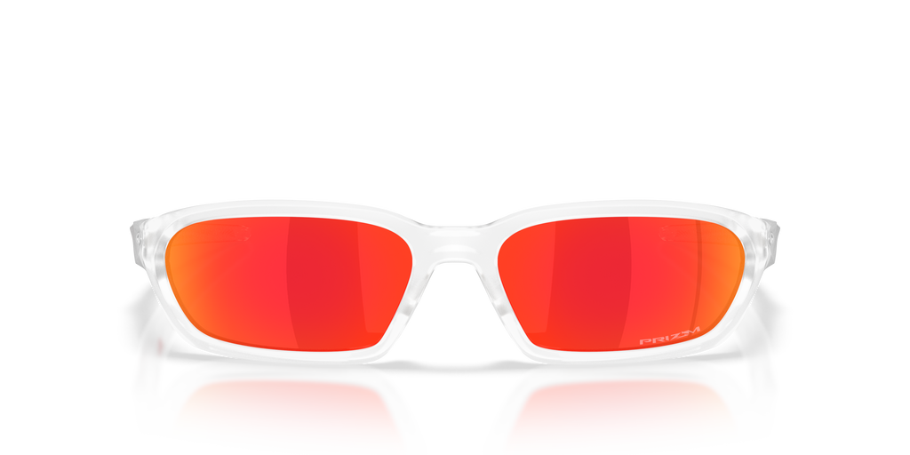 Oakley OO9530 Terraforma Unisex Rectangle Prizm Sunglasses - Matte Black Frame