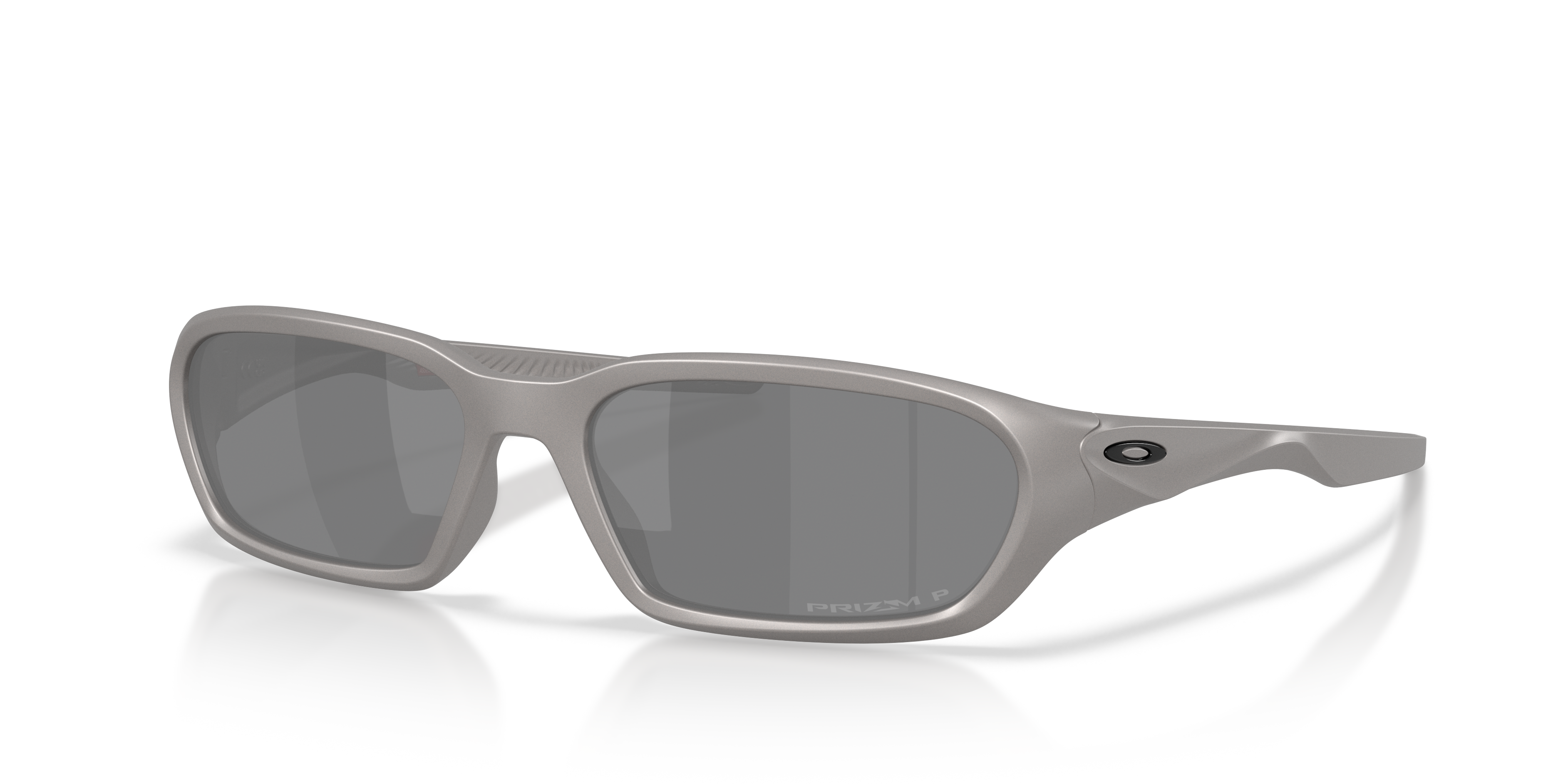 Oakley OO9530 Terraforma Unisex Rectangle Prizm Sunglasses - Matte Grey Smoke Frame