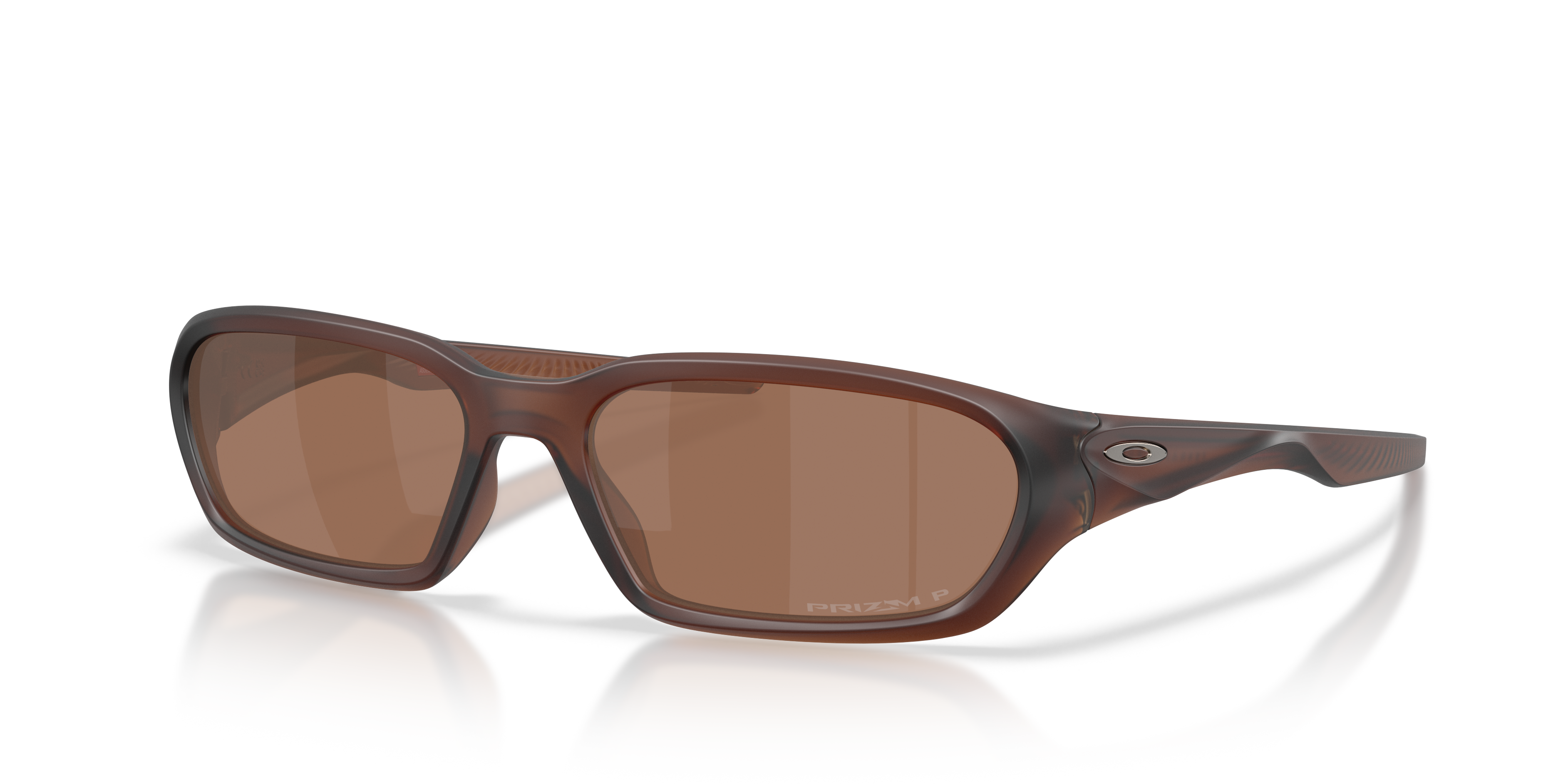 Oakley OO9530 Terraforma Unisex Rectangle Prizm Sunglasses - Matte Clear Frame