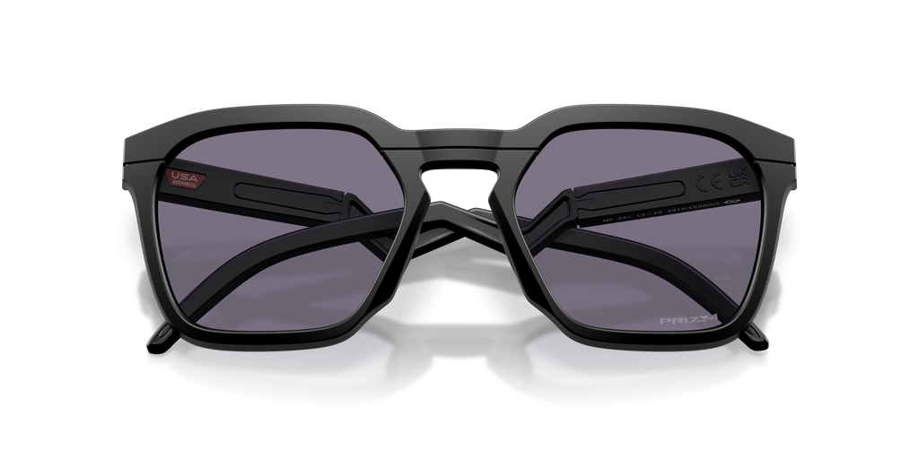 Oakley OO9533 HSTN SQ Unisex Square Prizm Sunglasses - Matte Mist Frame