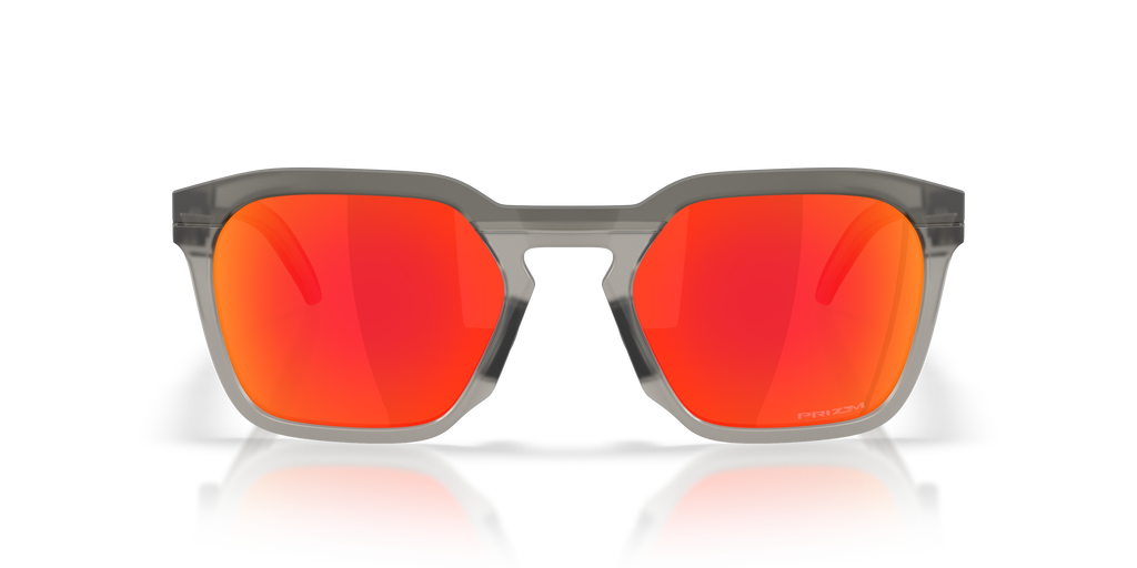 Oakley OO9533 HSTN SQ Unisex Square Prizm Sunglasses - Matte Sand Frame