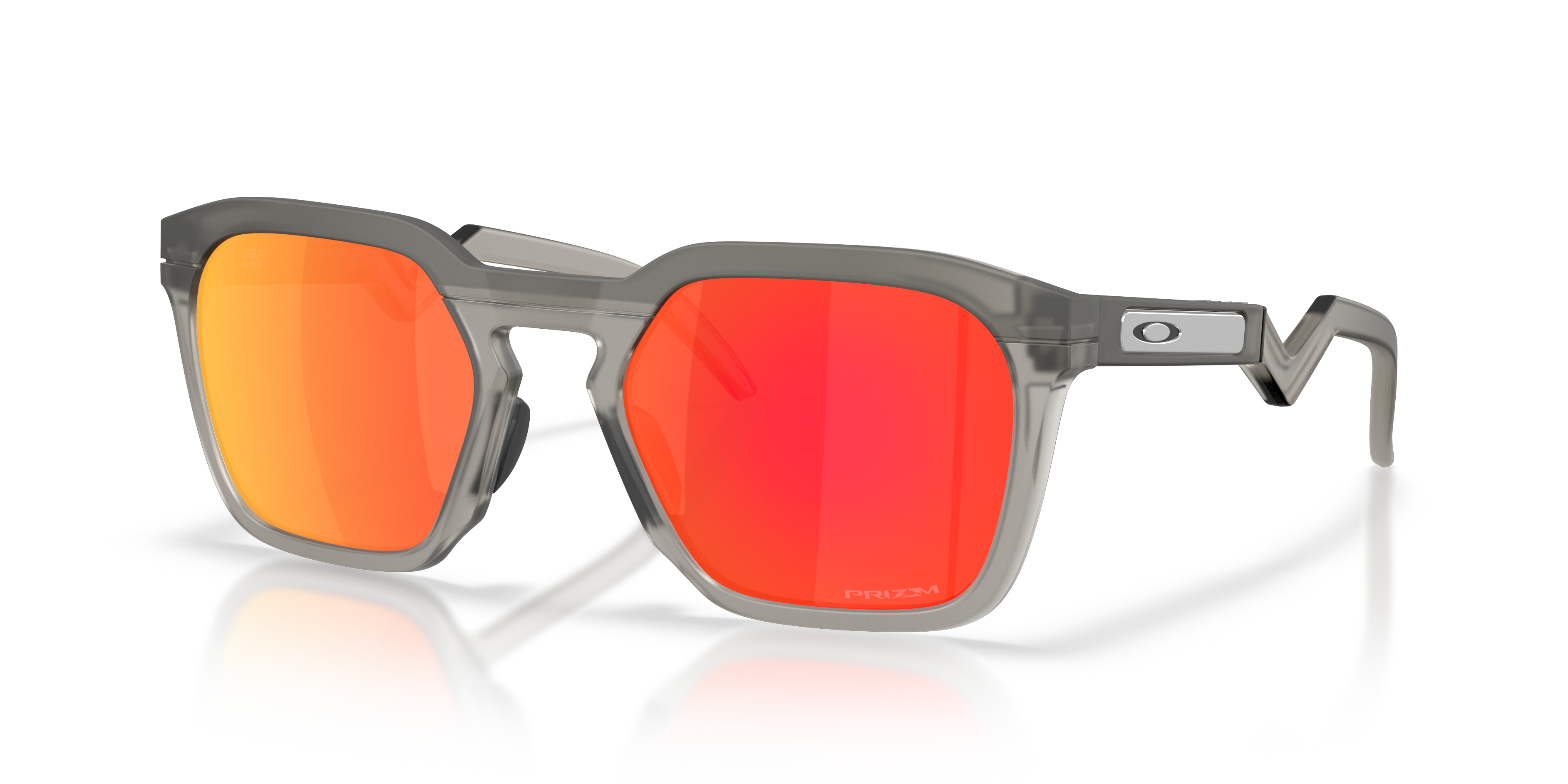 Oakley OO9533 HSTN SQ Unisex Square Prizm Sunglasses - Abyss Frame