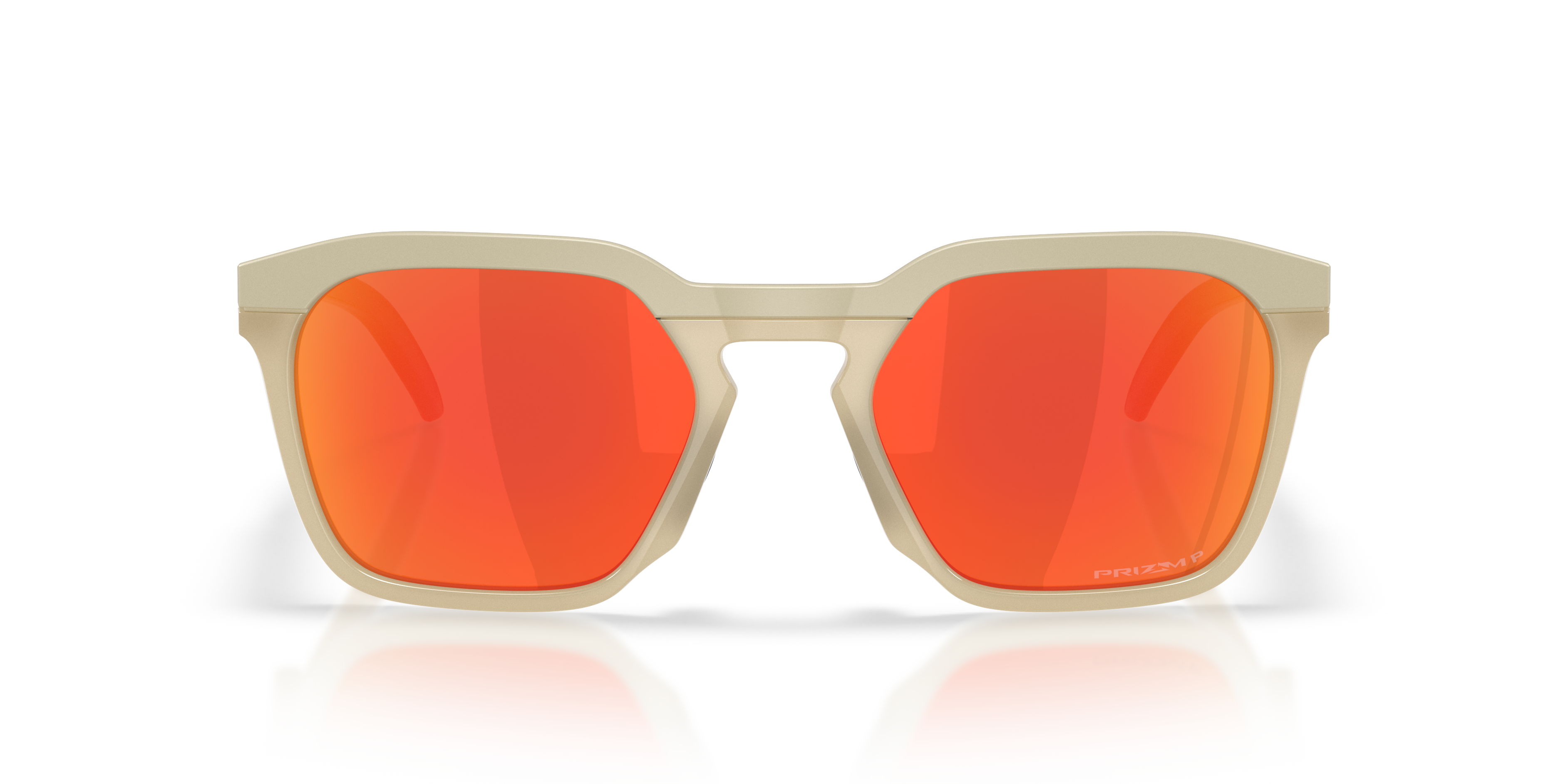 Oakley OO9533 HSTN SQ Unisex Square Prizm Sunglasses - Matte Grey Smoke Frame