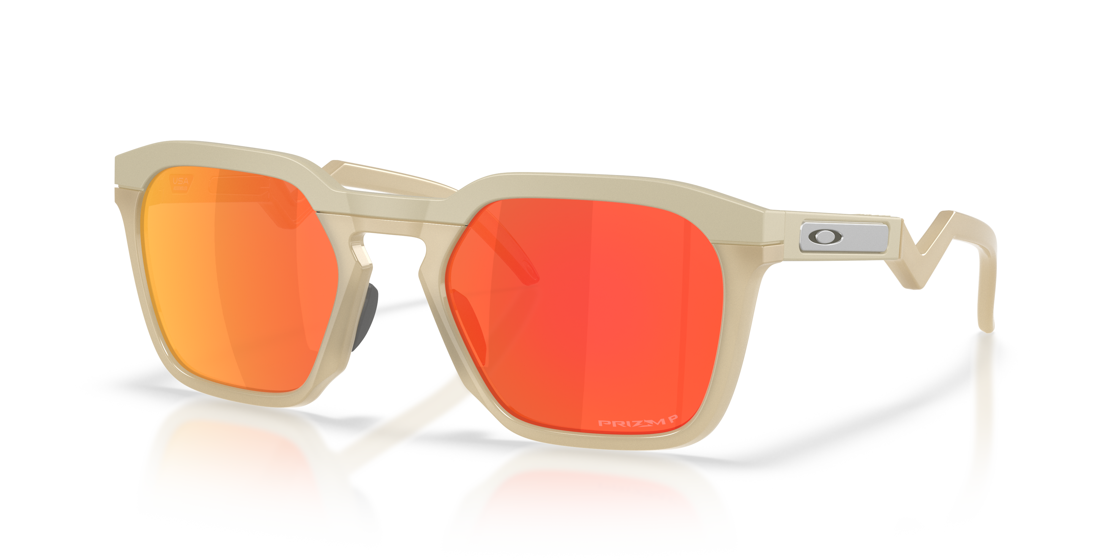 Oakley OO9533 HSTN SQ Unisex Square Prizm Sunglasses - Abyss Frame