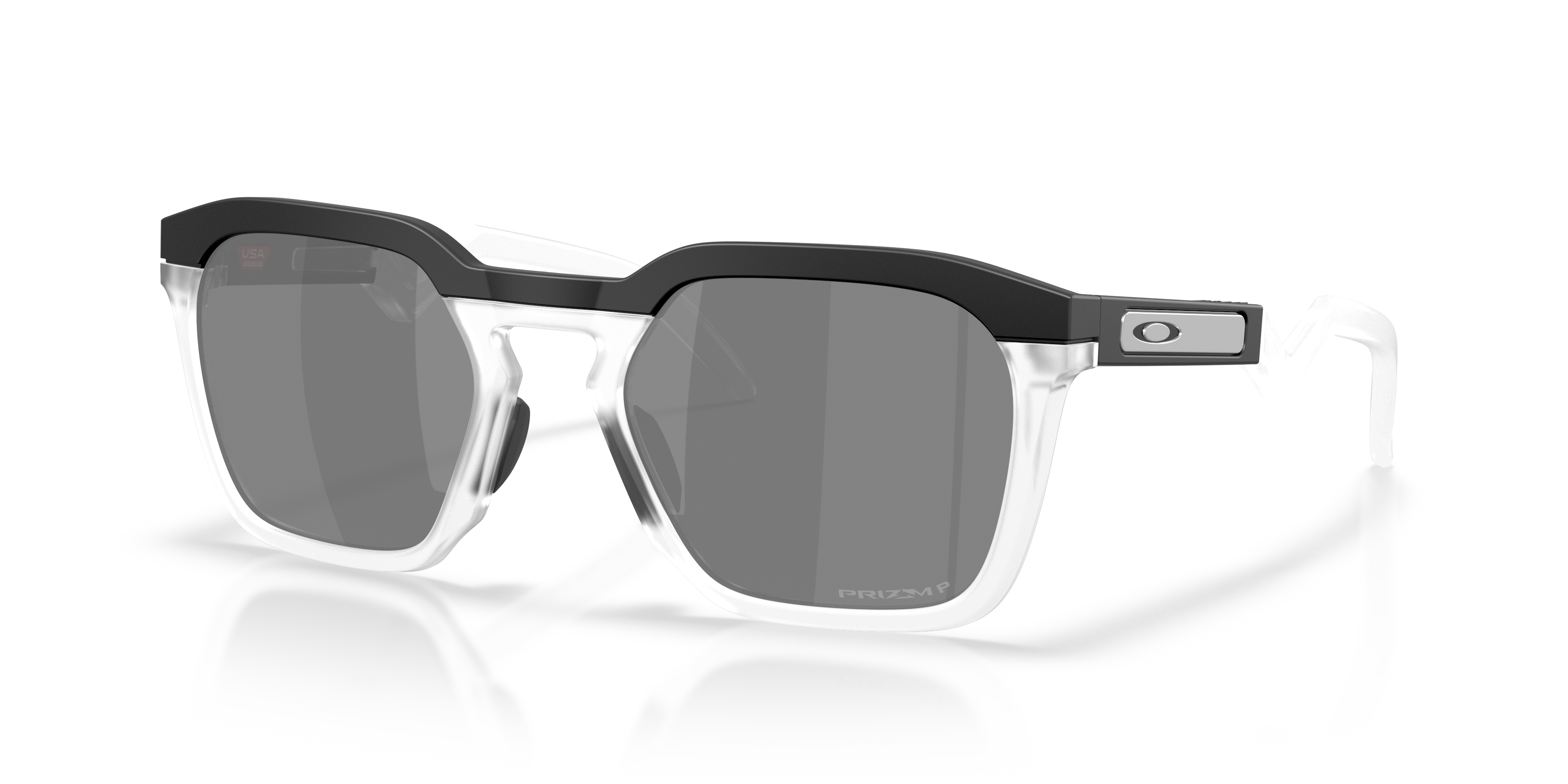 Oakley OO9533 HSTN SQ Unisex Square Prizm Sunglasses - Abyss Frame