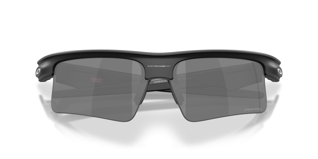Oakley OO9534 Bisphaera Speed Unisex Prizm Sport Sunglasses - Polished Black Frame