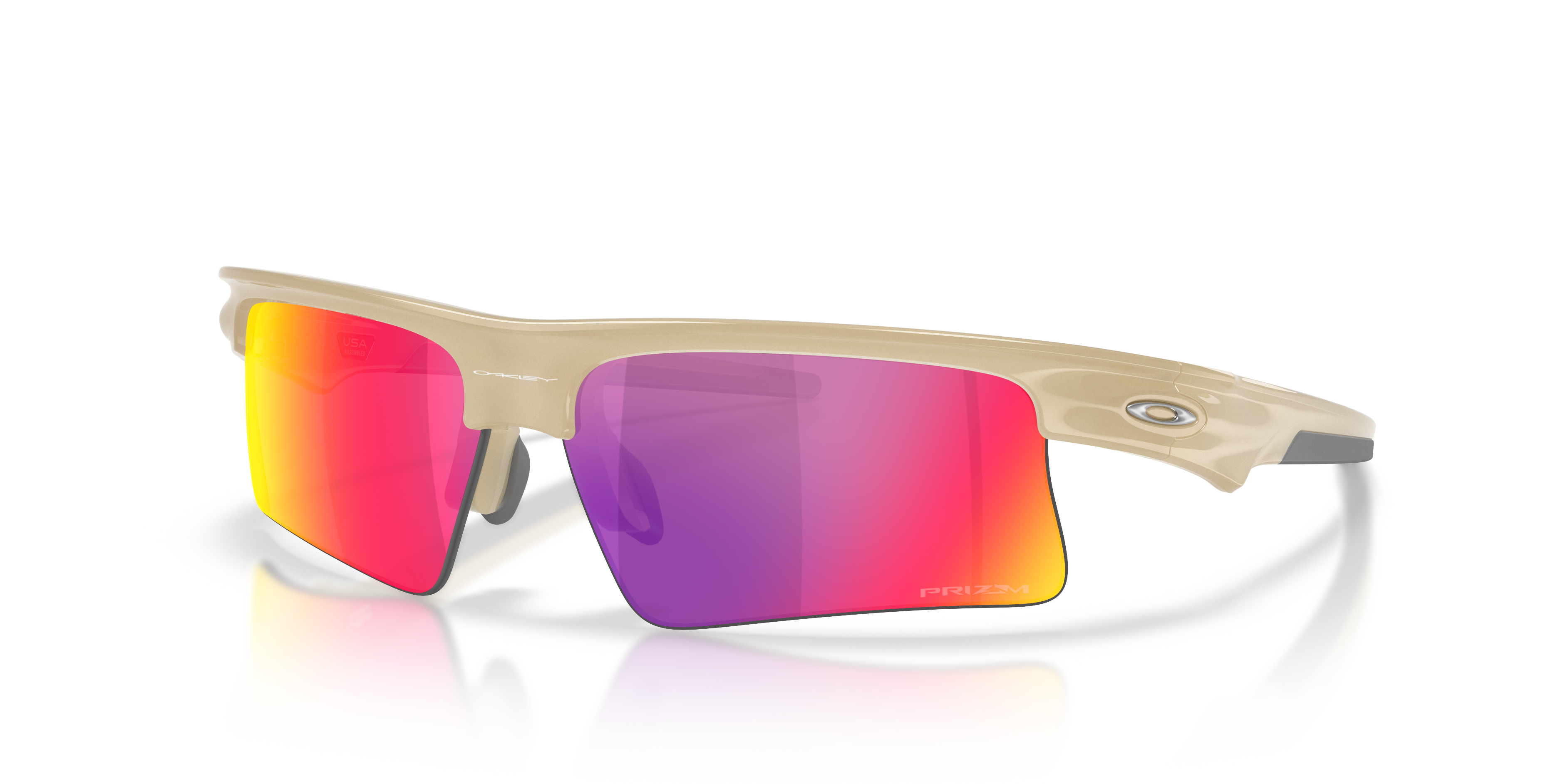 Oakley OO9534 Bisphaera Speed Unisex Prizm Sport Sunglasses - Transparent Abyss Frame