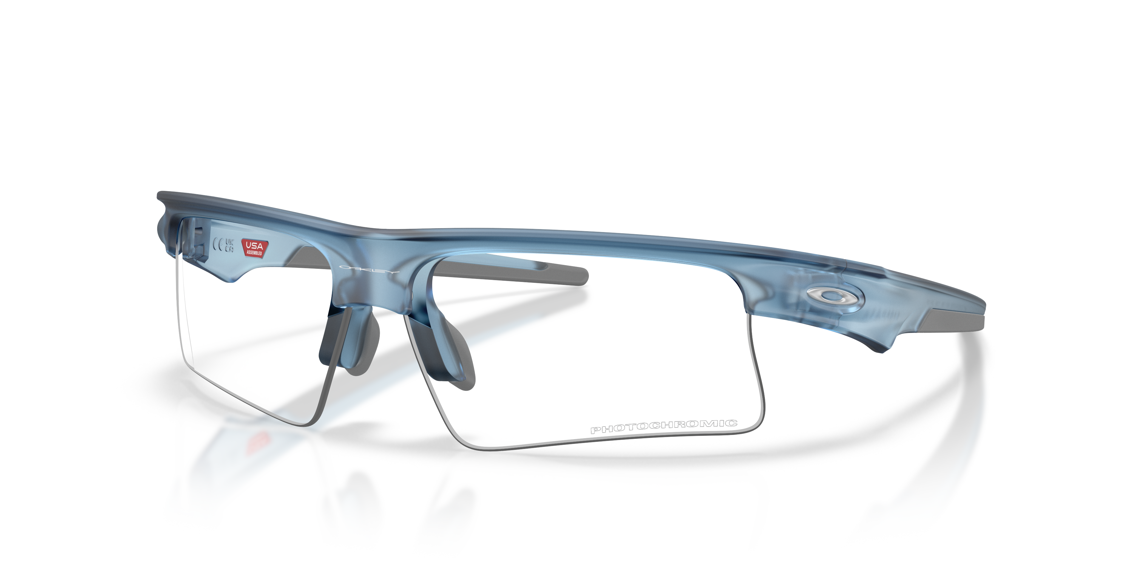 Oakley OO9534 Bisphaera Speed Unisex Prizm Sport Sunglasses - Matte Mist Frame