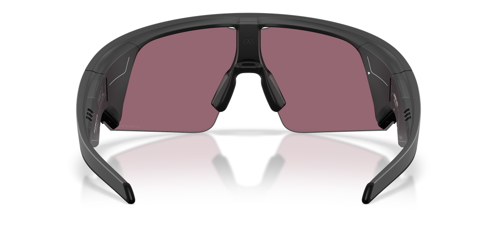 Oakley Meta Vanguard Unisex Rectangle Prizm Sunglasses - White Frame