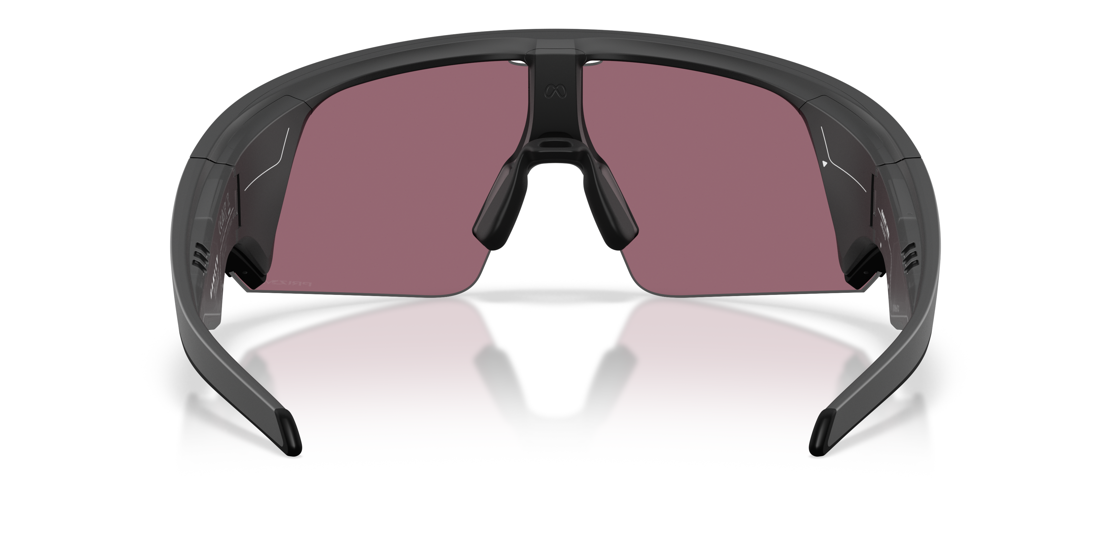Oakley Meta Vanguard Unisex Rectangle Prizm Sunglasses - Black Frame
